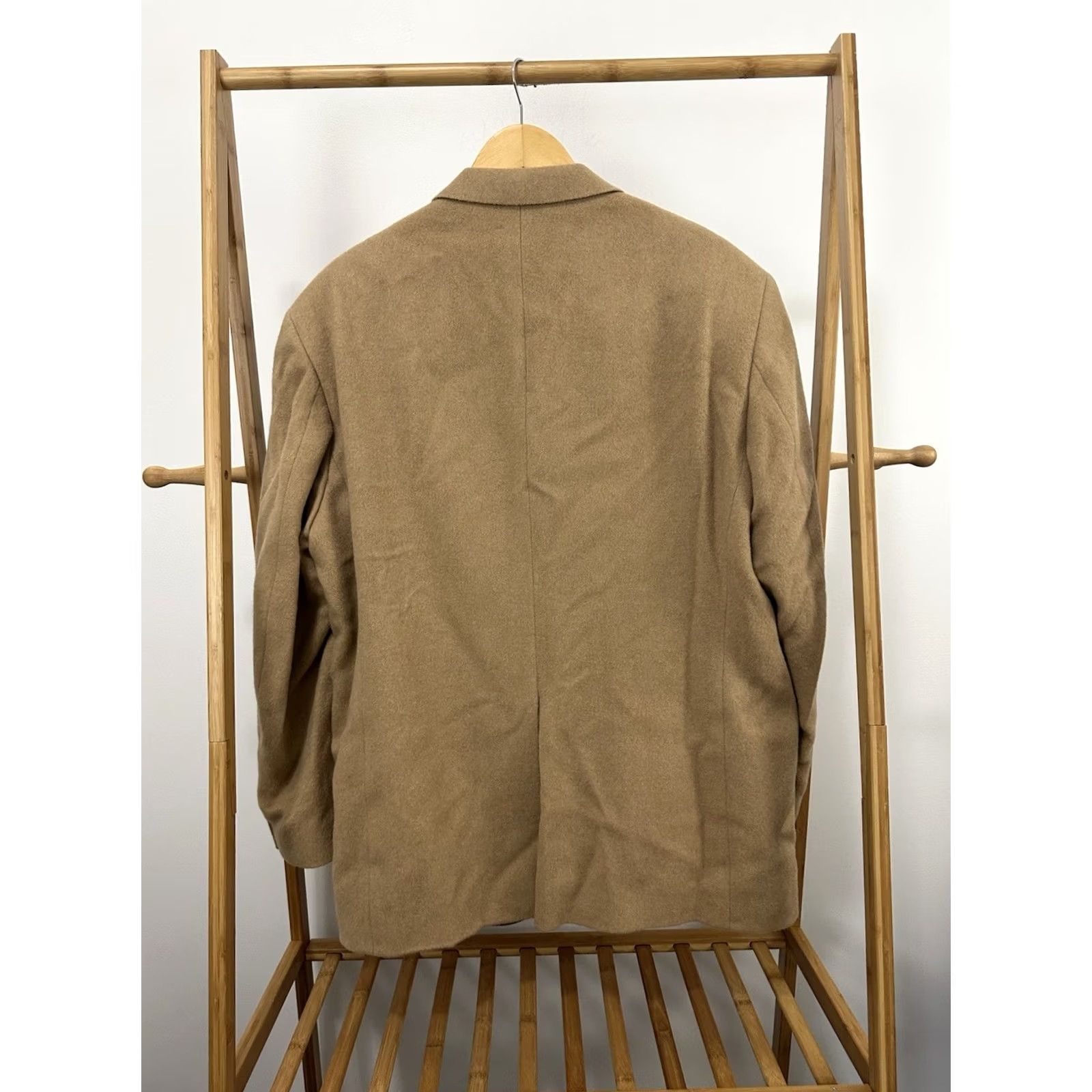 Ralph Lauren Ralph Lauren VTG Camel Hair Tan Sport Coat Jacket 46R Men's Jacket Blazer Beige Size 46R - 2 Thumbnail