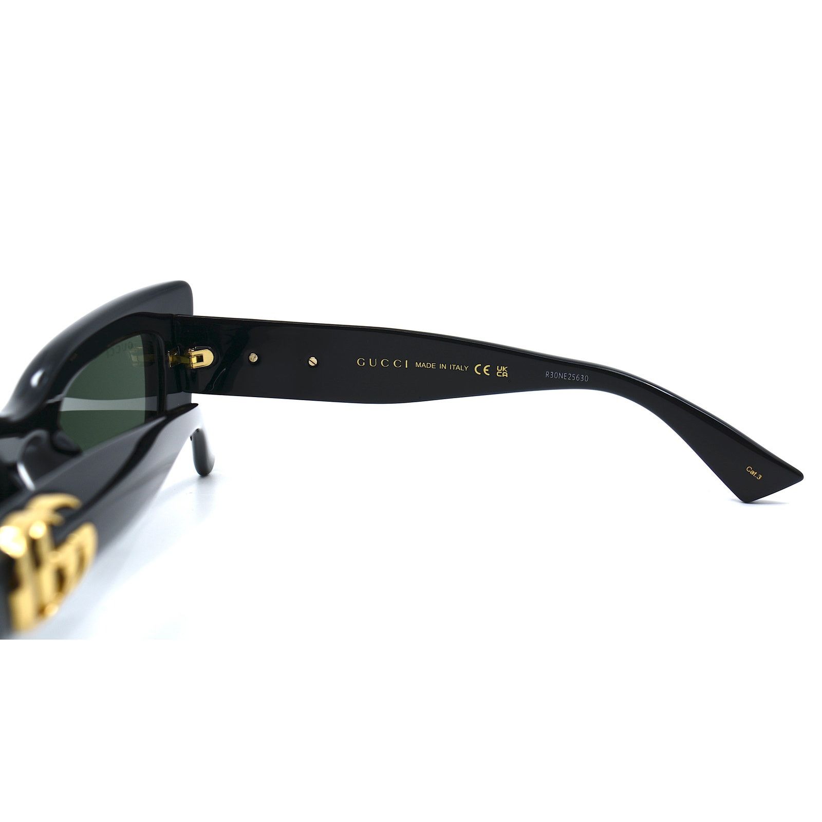 Gucci NEW Gucci GG1827S 001 Black Frame Grey Authentic Sunglasses Size ONE SIZE - 9 Thumbnail