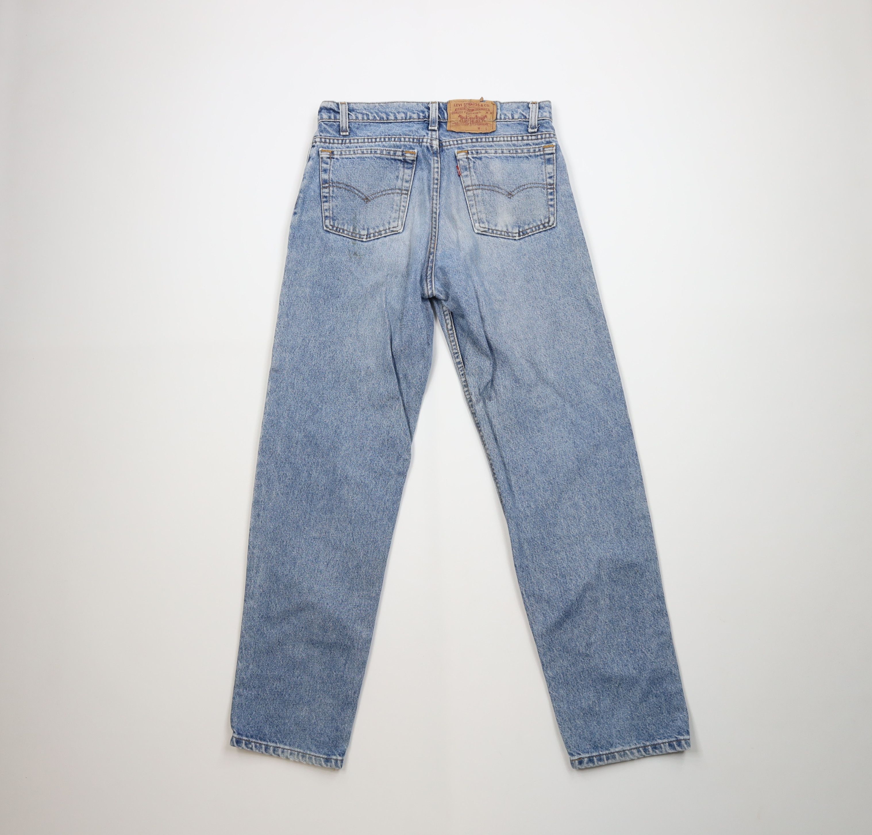 Levi's Vintage 80s Levis 550xx Relaxed Tapered Leg Jeans USA Size US 31 - 8 Thumbnail
