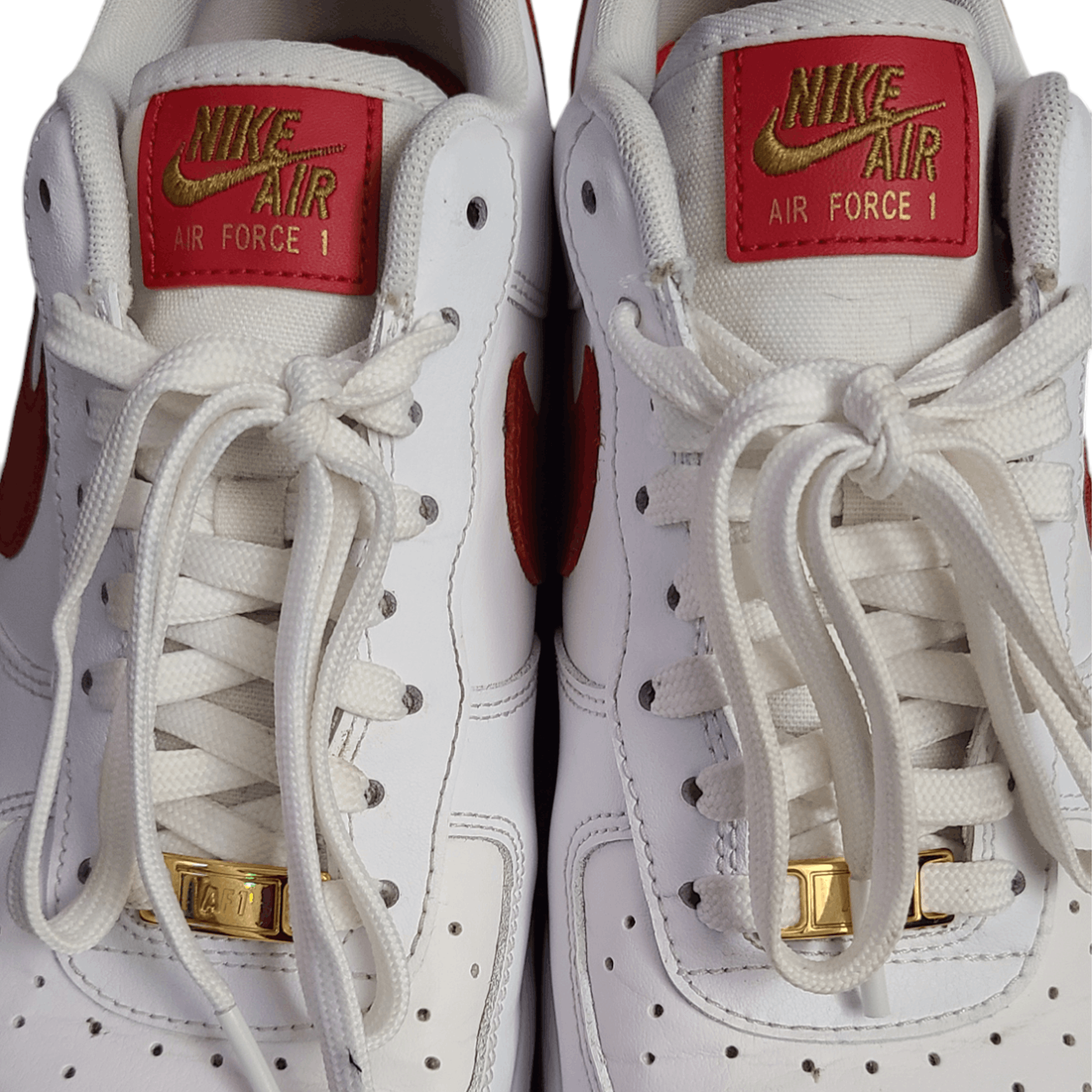 Nike Air Force 1 Essential Low 'White Gym Red' - Size: 12 Size US 12 / IT 42 - 6 Thumbnail