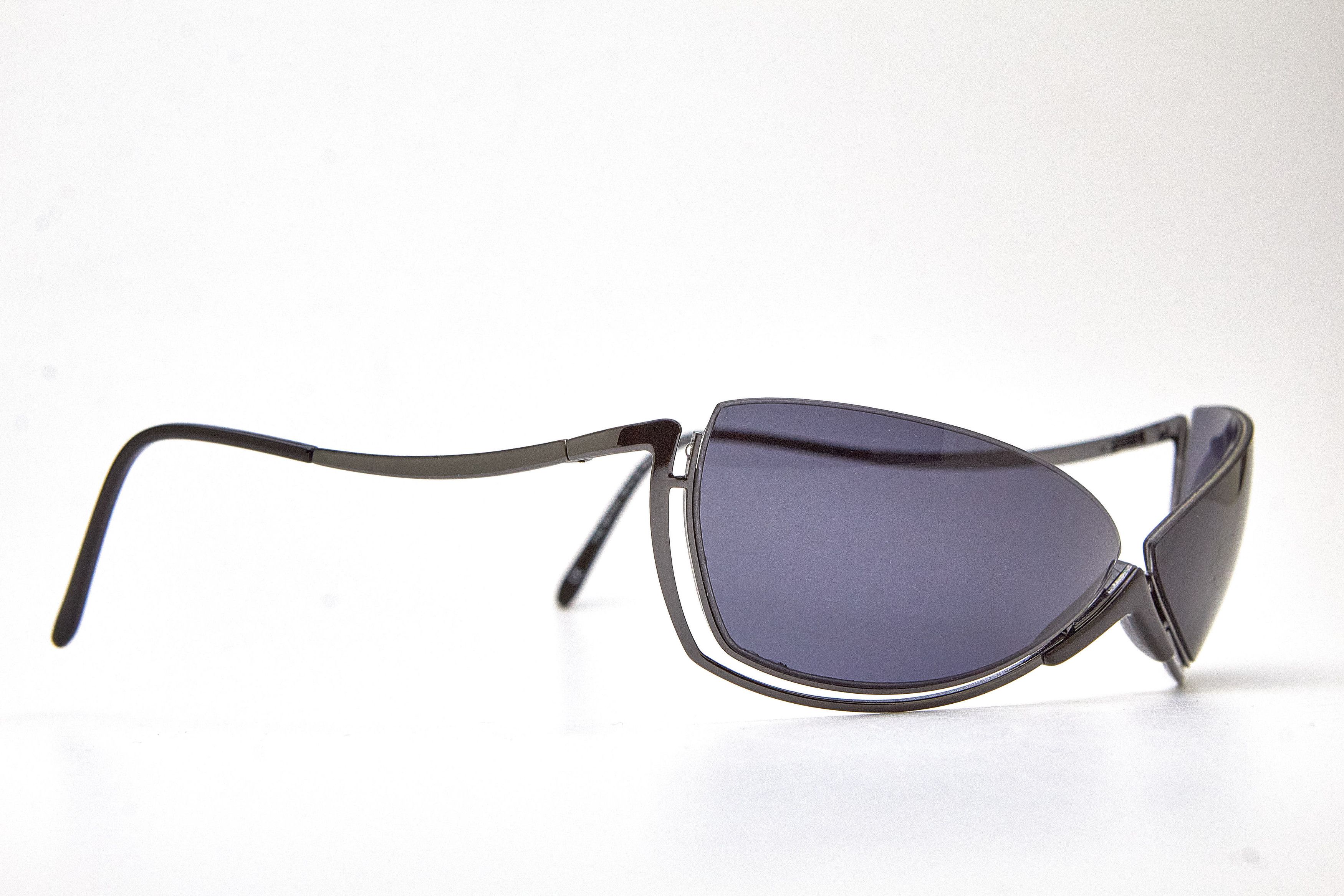 Vintage Niobe – Matrix Movie Wrap Specs 2000s Futurist Rare Size ONE SIZE - 5 Thumbnail