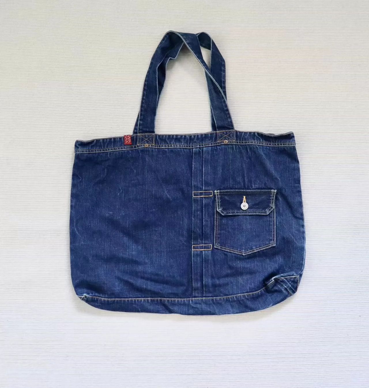 バッグ visvim SS DENIM TOTE Visvim Visvim Teton Tote（Suede）size L | Grailed