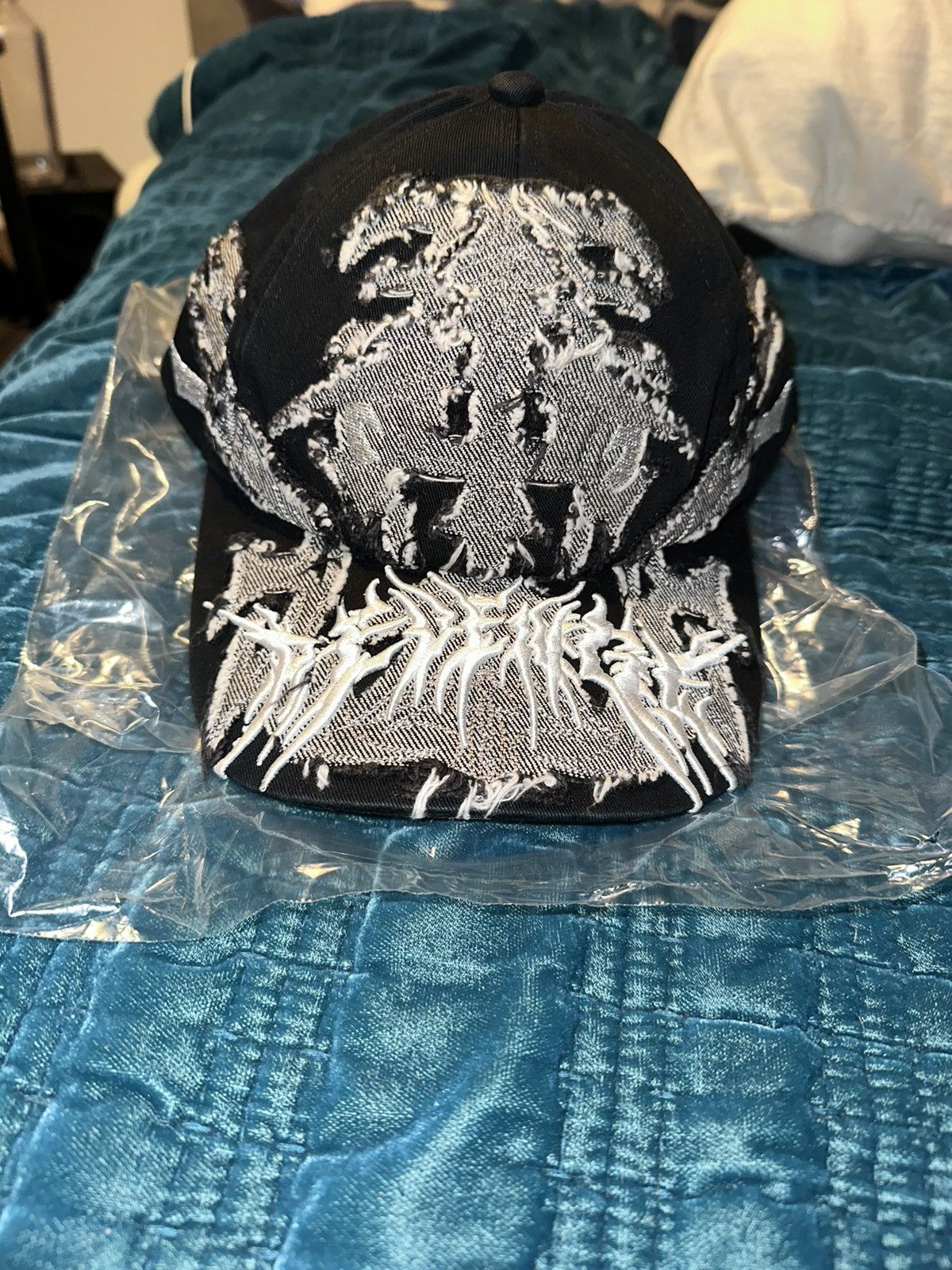 CHAOS Black Embroidered Hat CHAOS Black Embroidered Hat