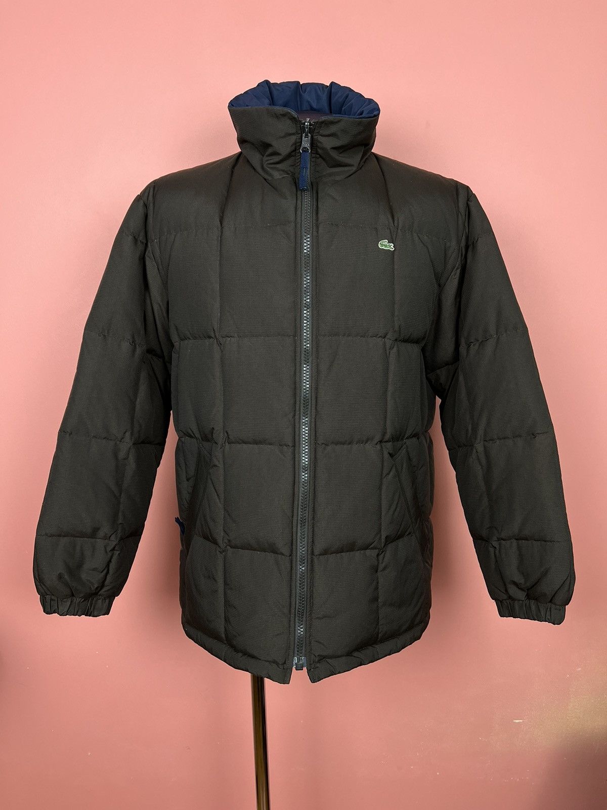 Lacoste Lacoste double side down vintage rare jacket hype streetwear Size US L / EU 52-54 / 3 - 1 Thumbnail