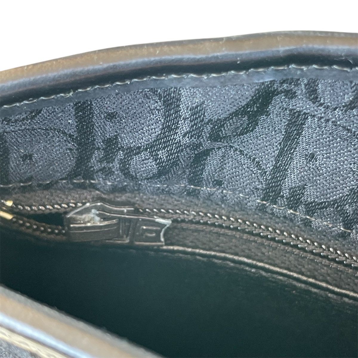 Christian Dior Monsieur Authentic 90s ChristianDior Black Oblique Trotter Canvas Bag Size ONE SIZE - 8 Thumbnail
