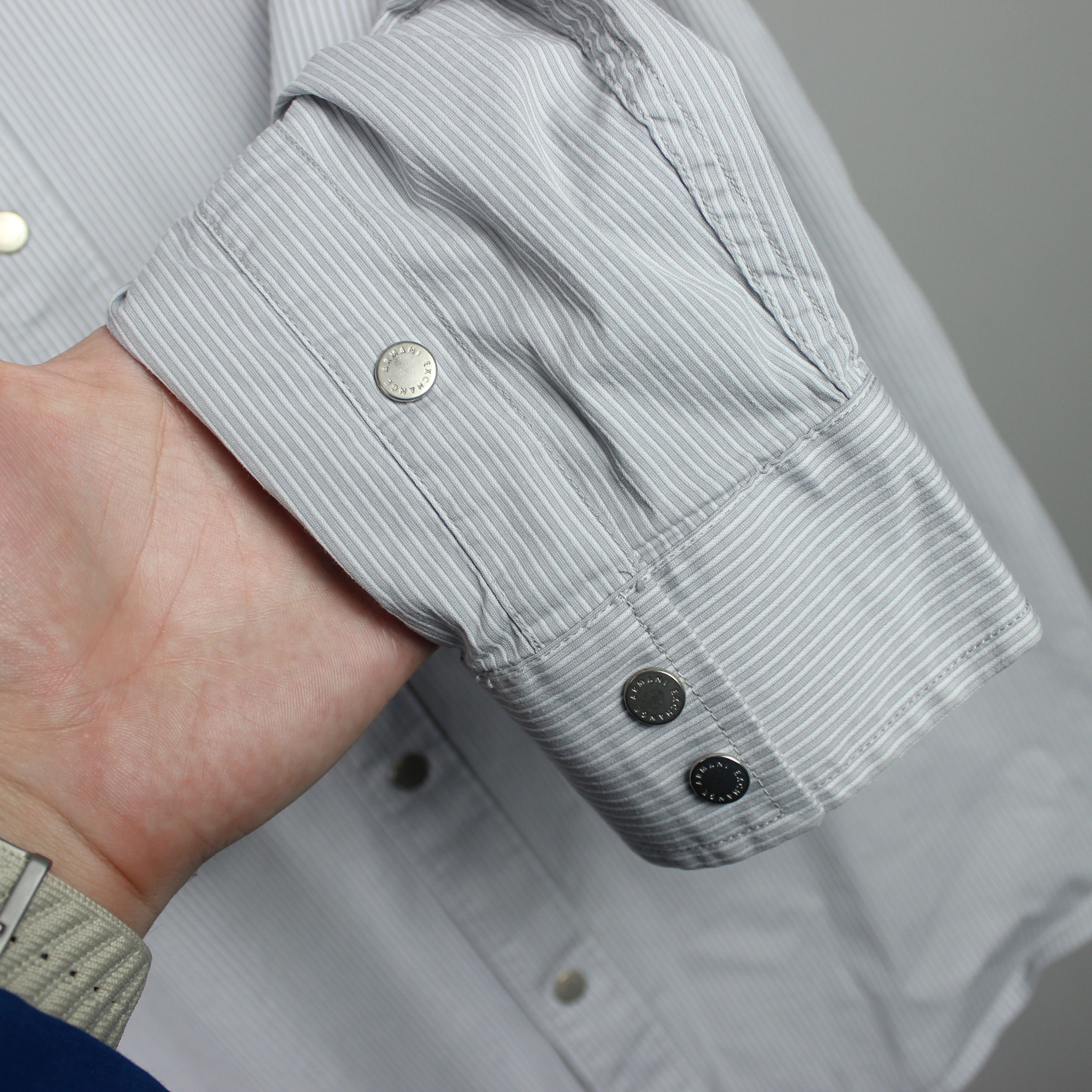 Armani Exchange AX Armani Exchange shirt men button Ups L cotton Size US L / EU 52-54 / 3 - 8 Thumbnail