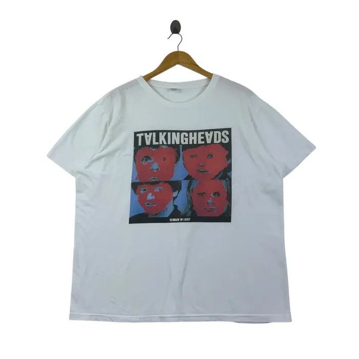 Vintage TALKING HEADS Remain In Lights Andy Warhol Tee Shirt