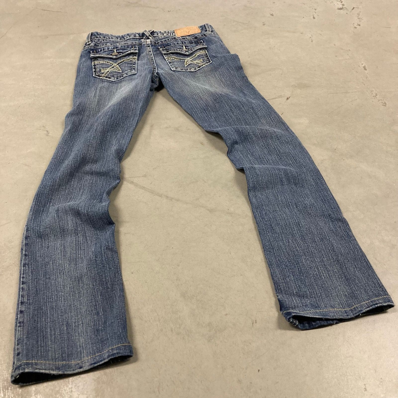 Vintage Y2K amethyst Low rise western bootcut jeans 28x29 Size 28" / US 6 / IT 42 - 2 Thumbnail