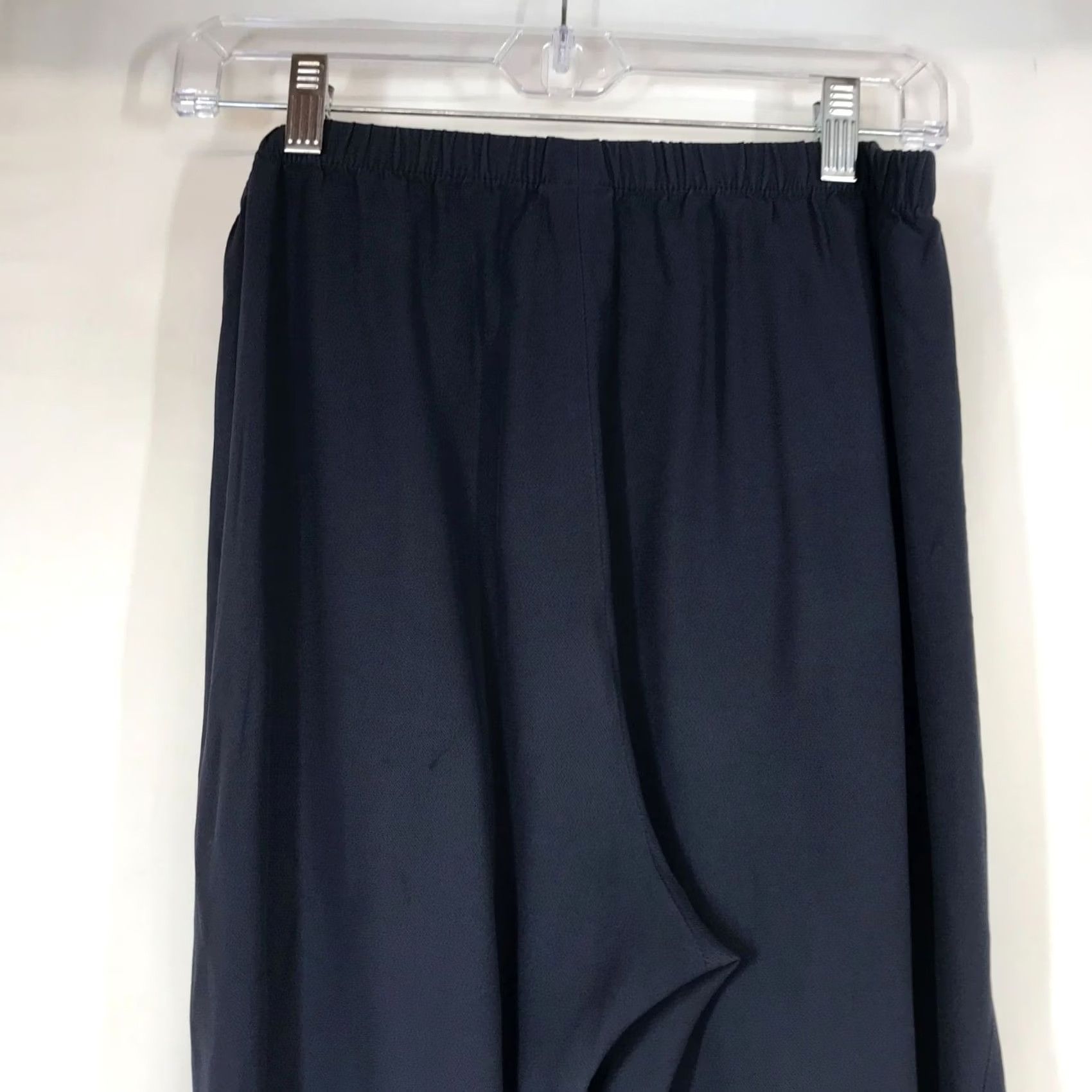 Vintage ZERO + MARIA CORNEJO - WOMEN'S 6 - NAVY ELASTIC WAIST JOGGER PANTS W/ POCKETS Size 28" / US 6 / IT 42 - 5 Thumbnail