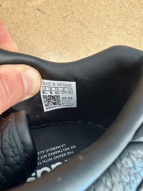 Adidas ADIDAS LOW TOP LEATHER Size US 9.5 / EU 42-43 - 4 Thumbnail