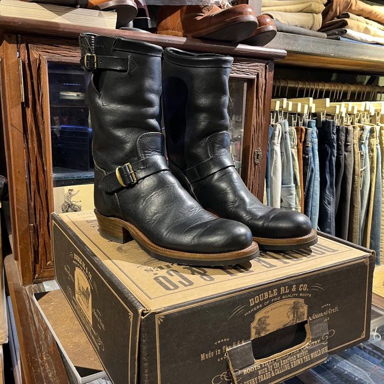 RRL Ralph Lauren RRL Engineer Boots 8.5D Size US 8.5 / EU 41-42 - 1 Thumbnail