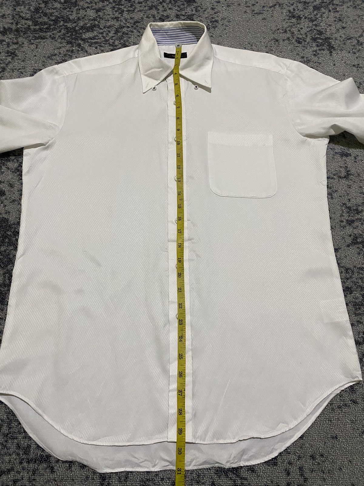 Japanese Brand Y’Sacsny white basic shirt Size US L / EU 52-54 / 3 - 8 Thumbnail