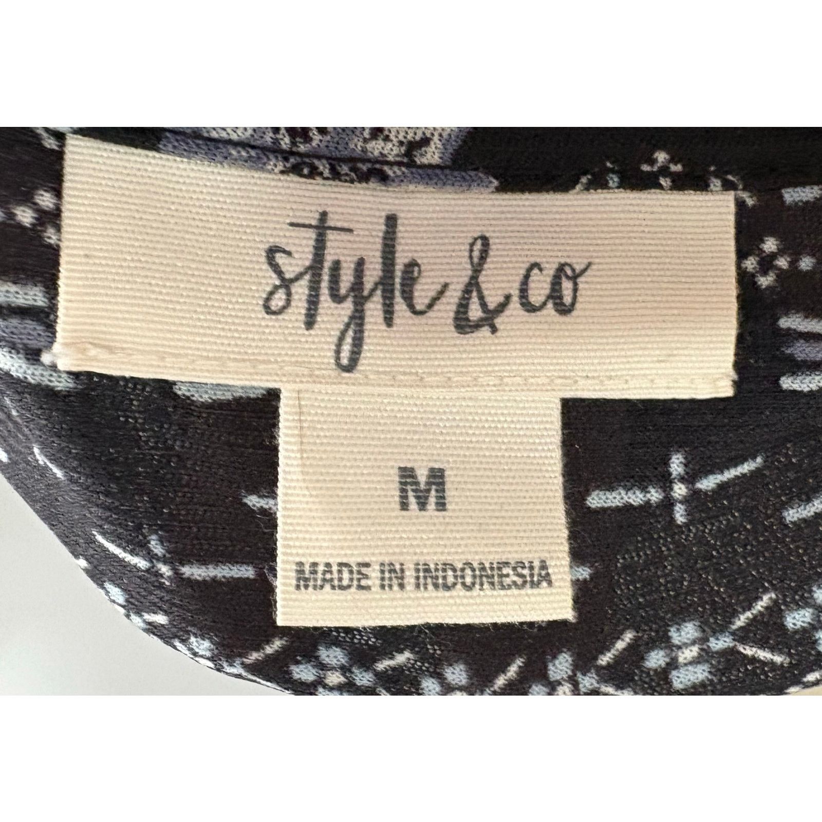 Other Style & Co | Floral Top Boho Soho Style #100028778 | Medium Size M / US 6-8 / IT 42-44 - 3 Thumbnail