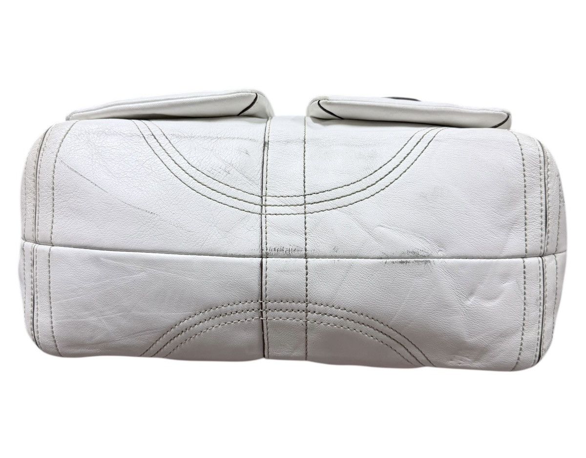 Coach Coach Hamilton Hobo Leather White Bag Size ONE SIZE - 9 Thumbnail