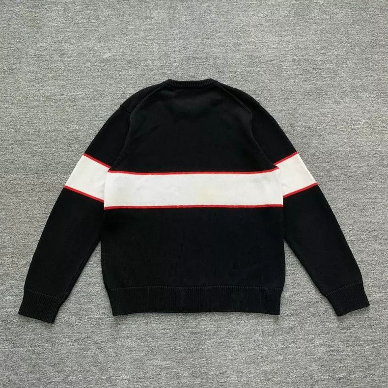 Givenchy Givenchy Black Large Logo Sweater / XL Size / Size US XL / EU 56 / 4 - 2 Thumbnail