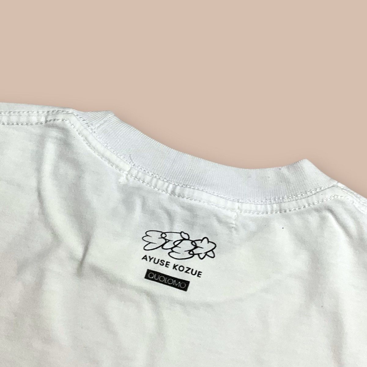 Japanese Brand QUOLOMO X AYUSE KOZUE Whit Portrait Tee Size US M / EU 48-50 / 2 - 6 Thumbnail