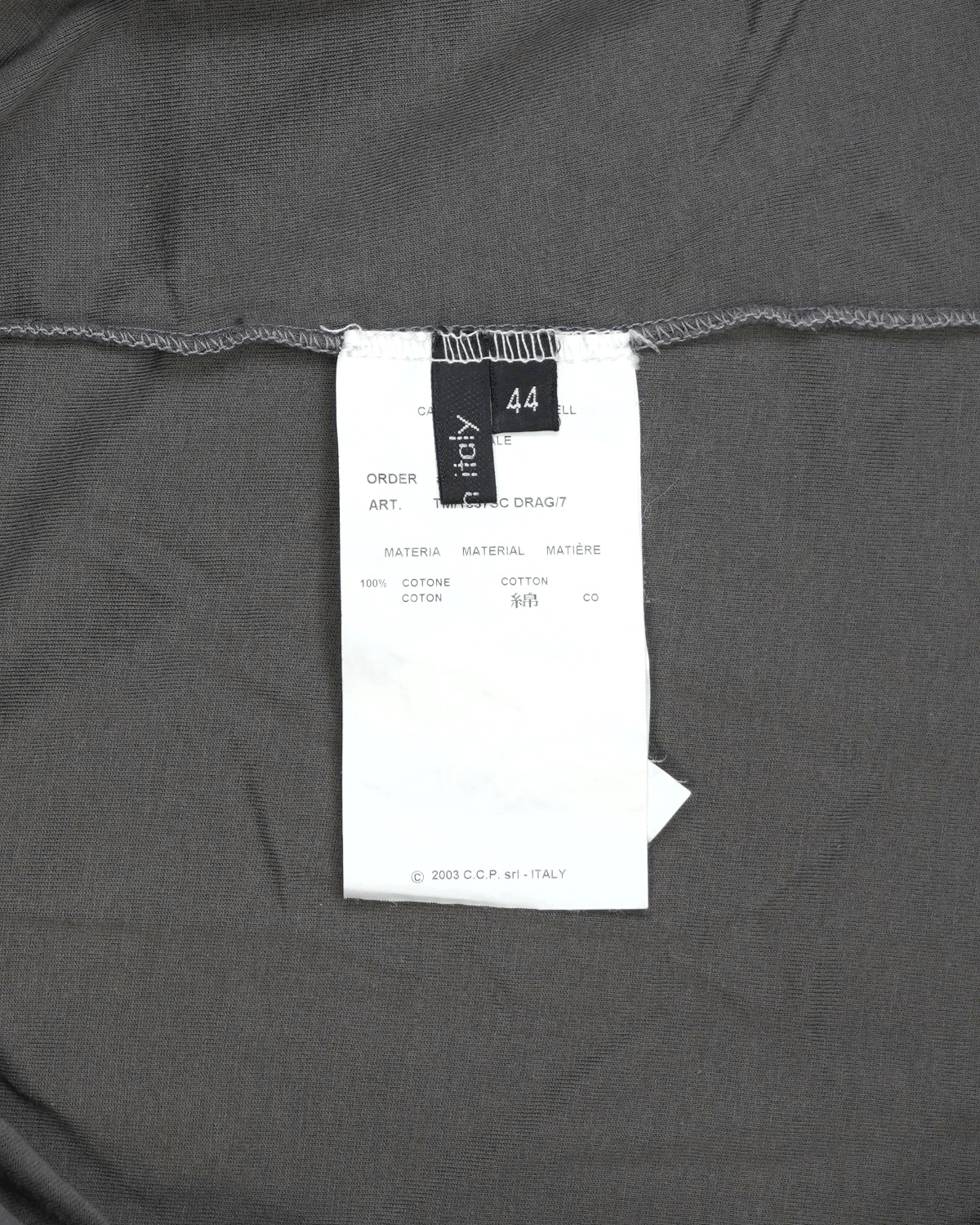 Carol Christian Poell Carol Christian Poell Tape Seam Long Sleeve - FW03 Size US S / EU 44-46 / 1 - 5 Thumbnail