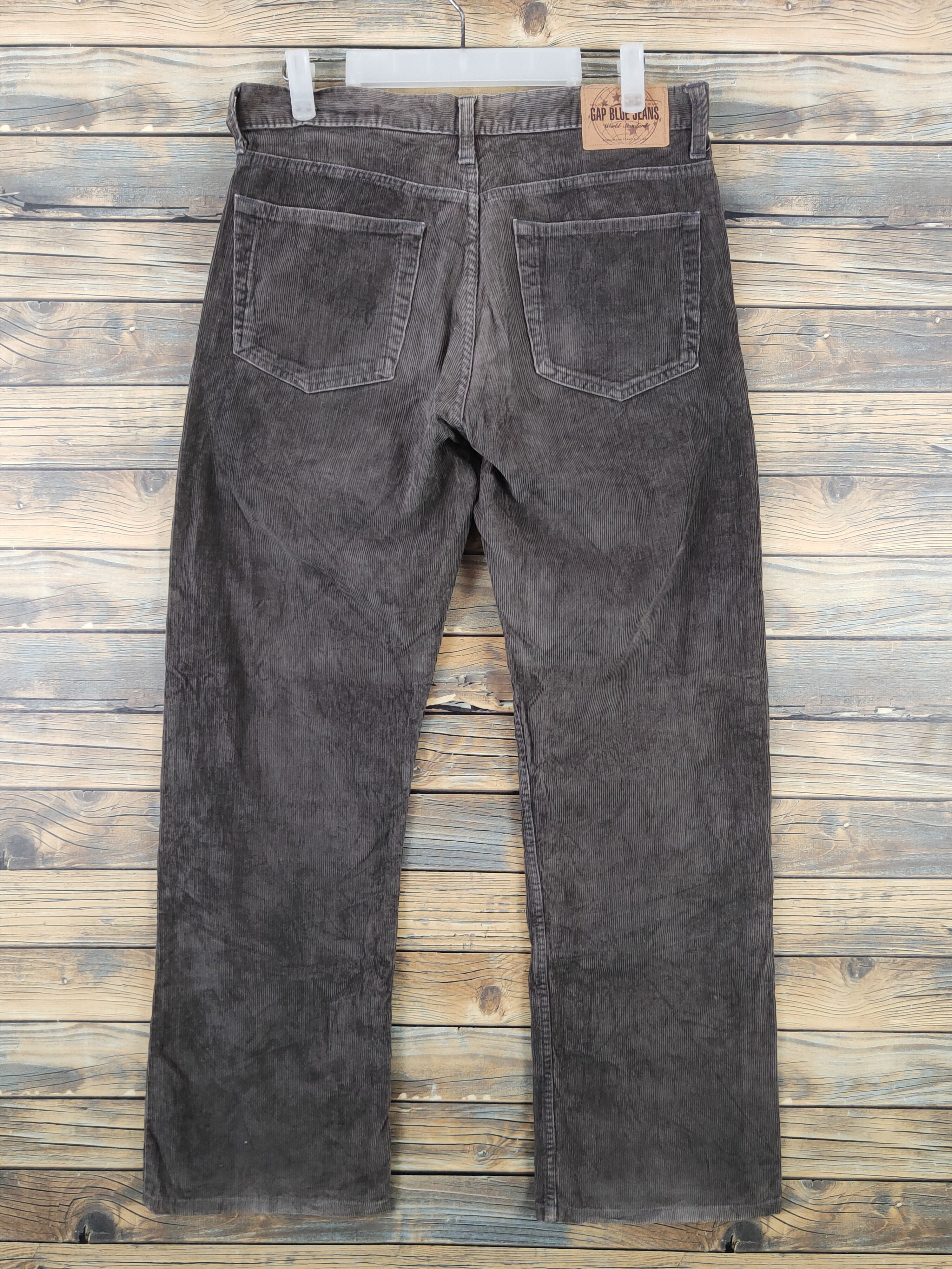 Gap Gap Dark Brown Multipocket Corduroy Pants #W1830 Size US 31 - 7 Thumbnail