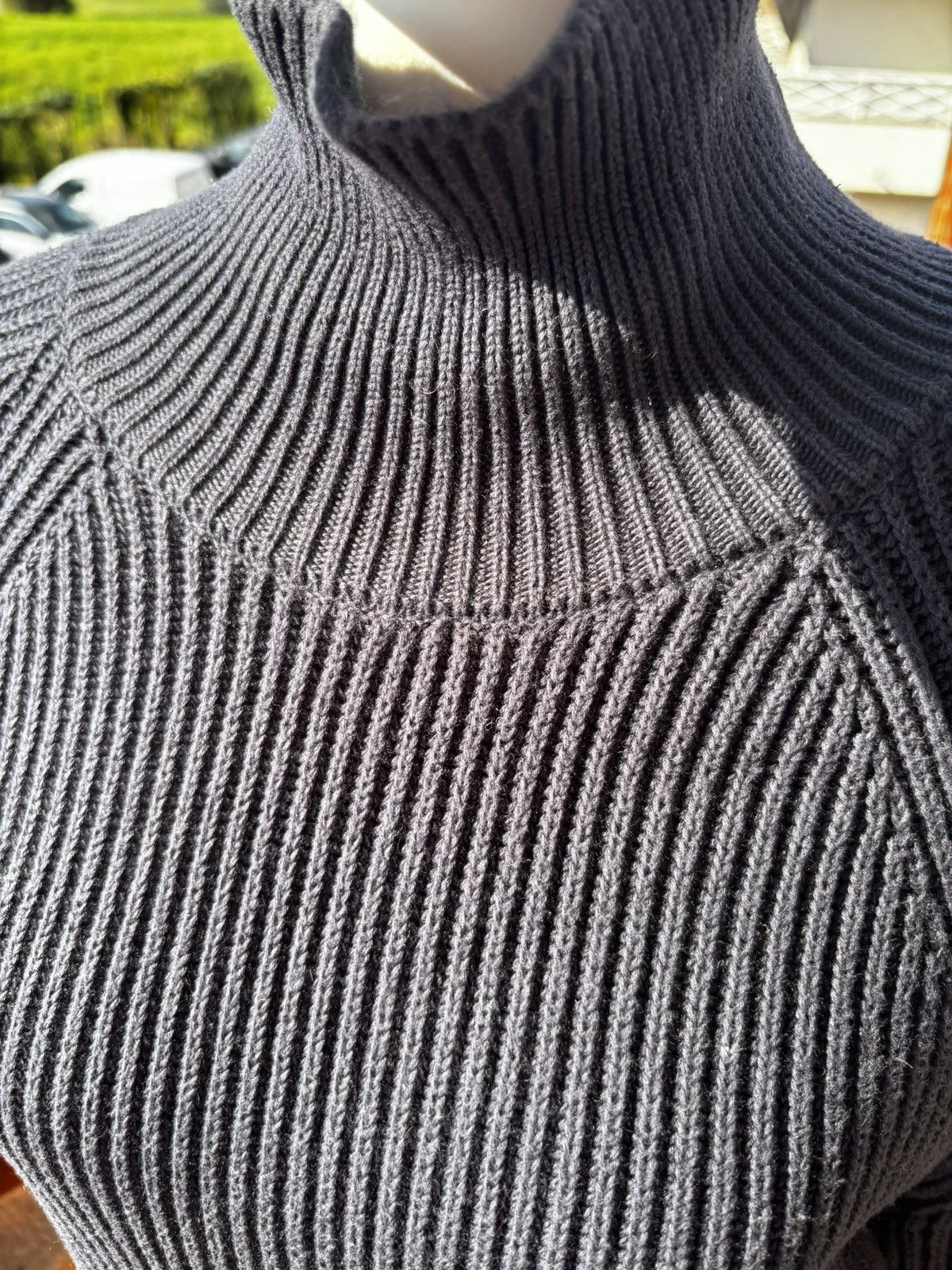 AMI AMI Alexandre Mattiussi ribbed turtleneck sweater Size US M / EU 48-50 / 2 - 4 Thumbnail