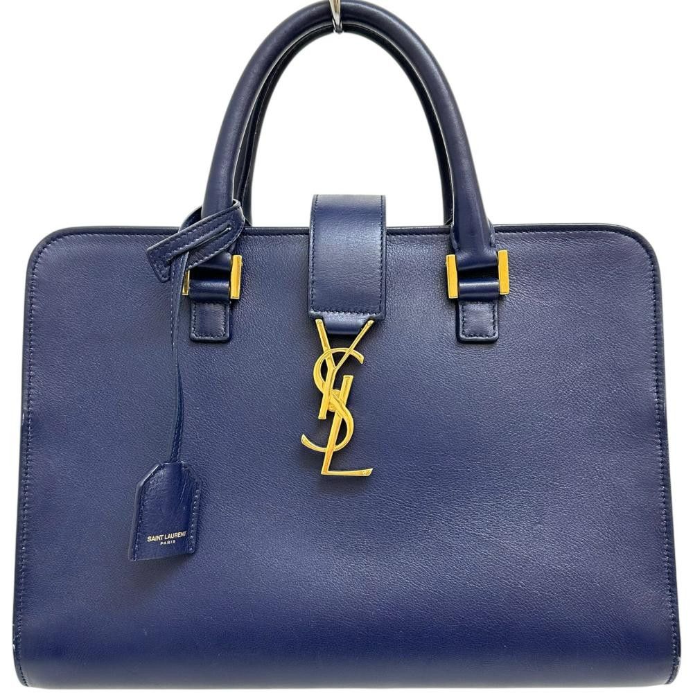 Yves Saint Laurent Yves Saint Laurent Yves Saint Laurent Cabas Leather 2way bag Leather Shoulder Bag 357395 Size ONE SIZE - 1 Thumbnail
