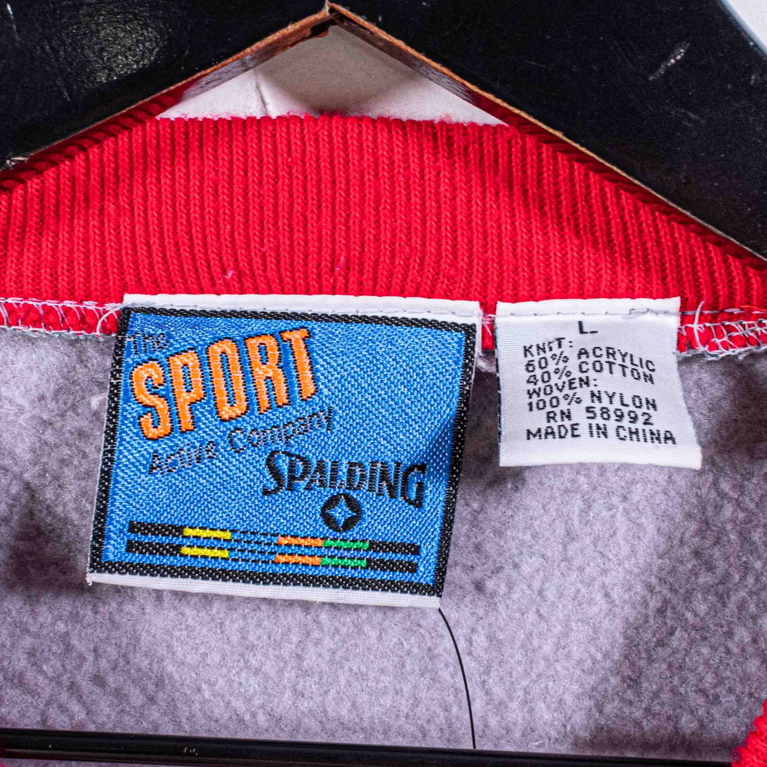 Spalding Spalding Global Competition Colorblock Sweatshirt VTG 90s Size US L / EU 52-54 / 3 - 6 Thumbnail