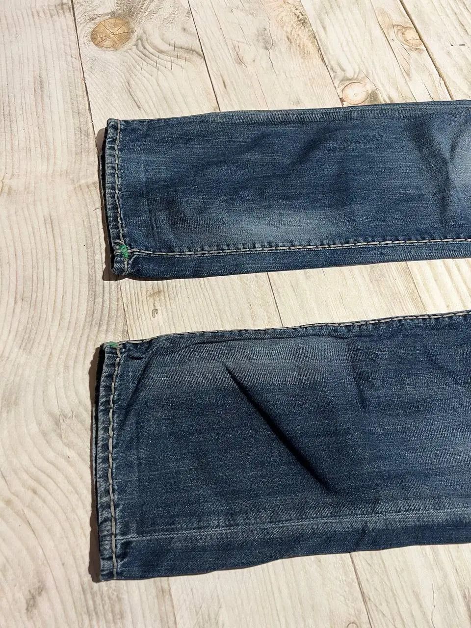 True Religion Vintage True Religion Geno Relaxed Slim Denim Jeans Y2K Size US 33 - 10 Thumbnail