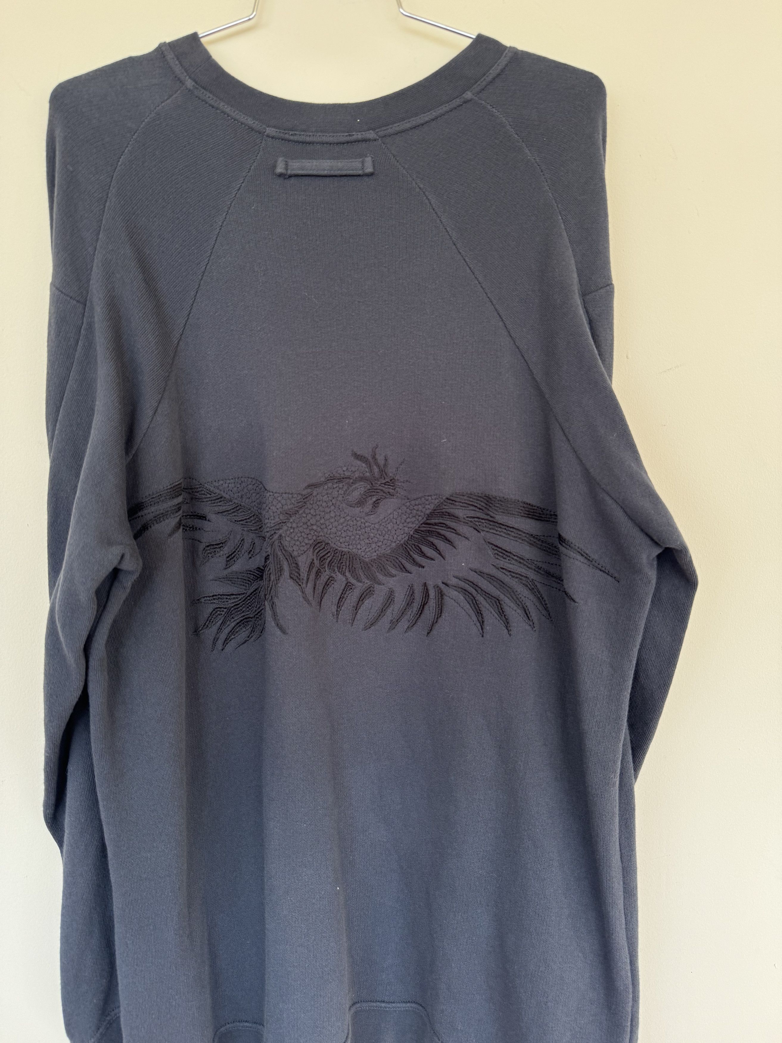 Ann Demeulemeester Ann Demeulemeester Eagle Sweater Size US XL / EU 56 / 4 - 5 Thumbnail