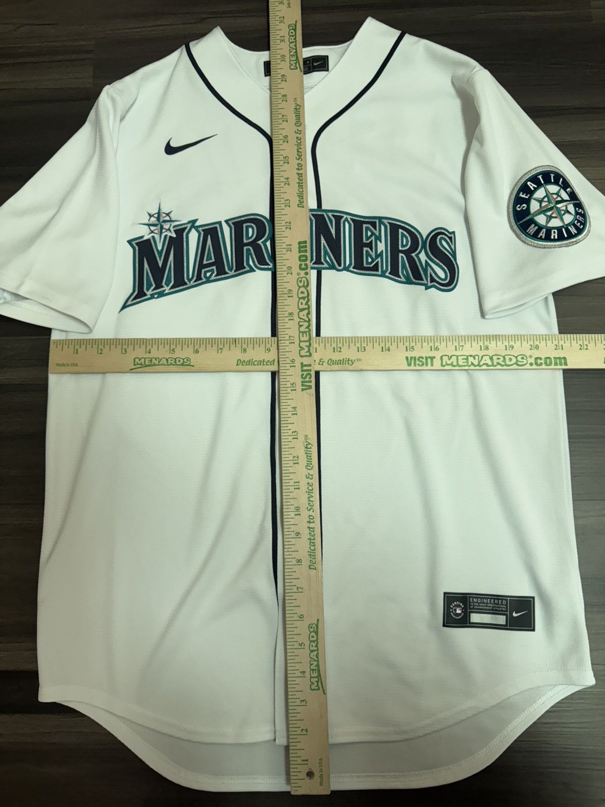 Nike Seattle Mariners Jarred Kelenic #10 MLB 2019 Stitched Jersey Size US M / EU 48-50 / 2 - 7 Thumbnail