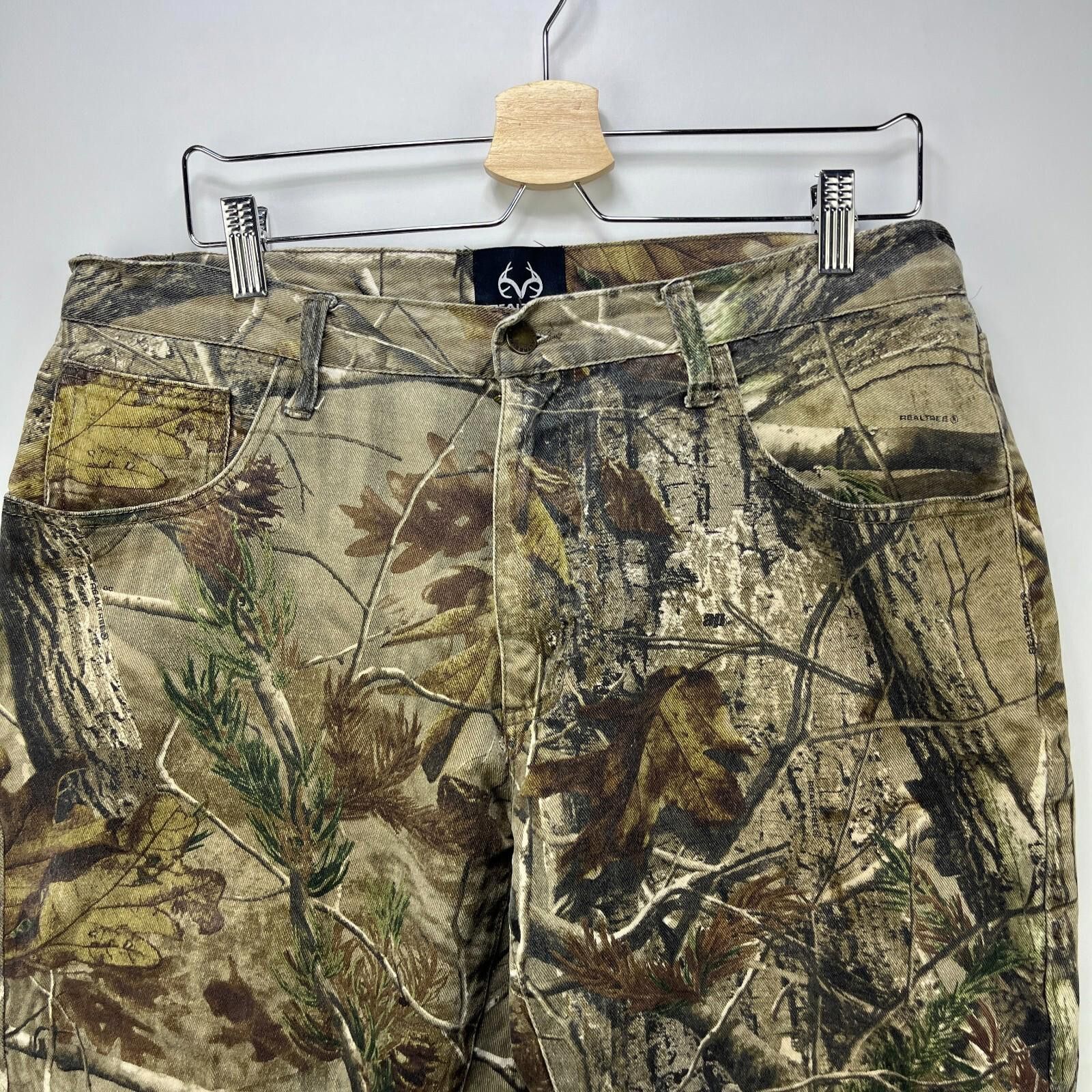 Vintage Vintage Realtree Camo Pants 36 XL Baggy Wide Leg Size US 36 / EU 52 - 2 Thumbnail