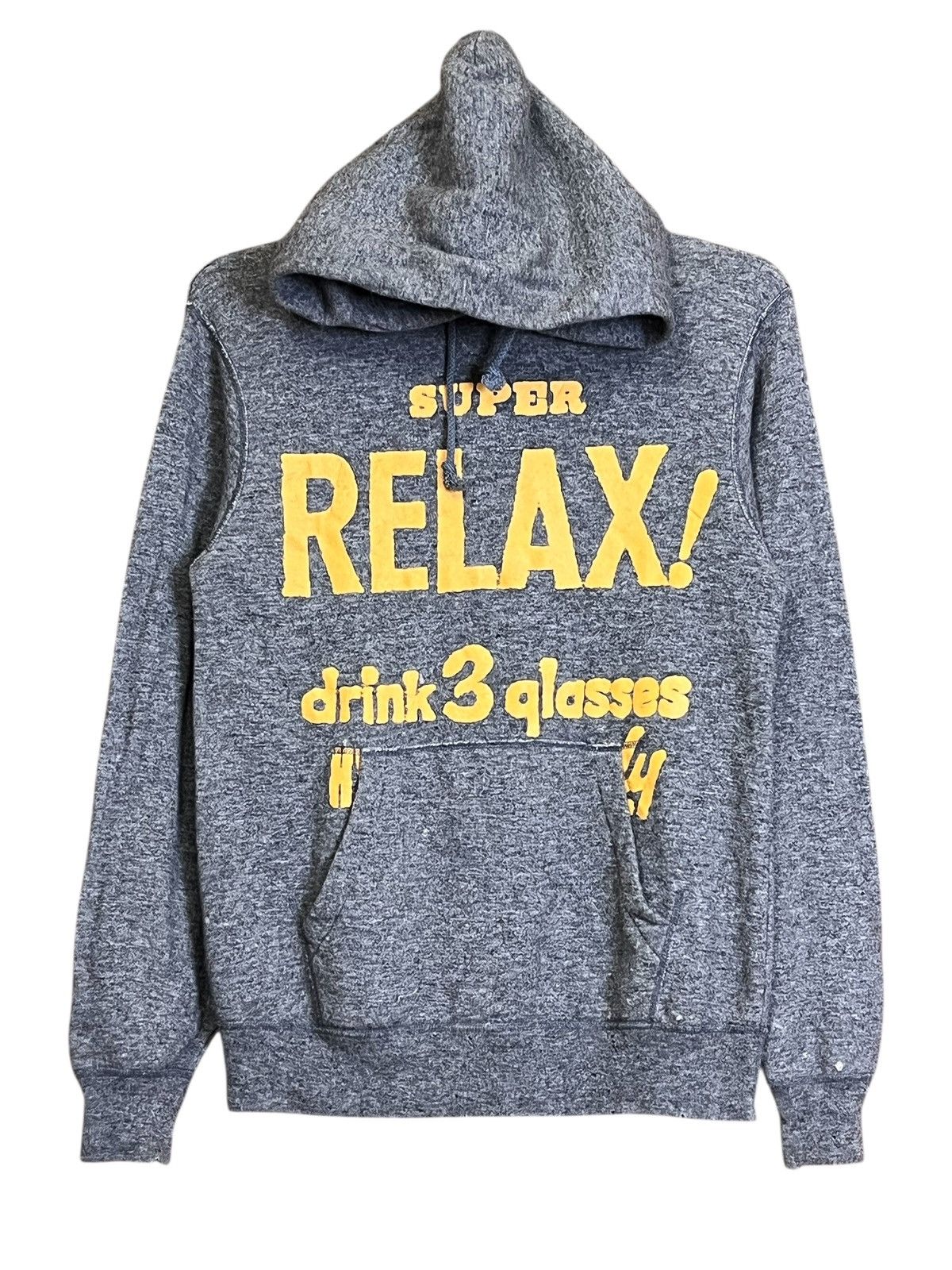 Hysteric Glamour Vintage HYSTERIC GLAMOUR “super relax” ripped style hoodies Size US M / EU 48-50 / 2 - 1 Thumbnail