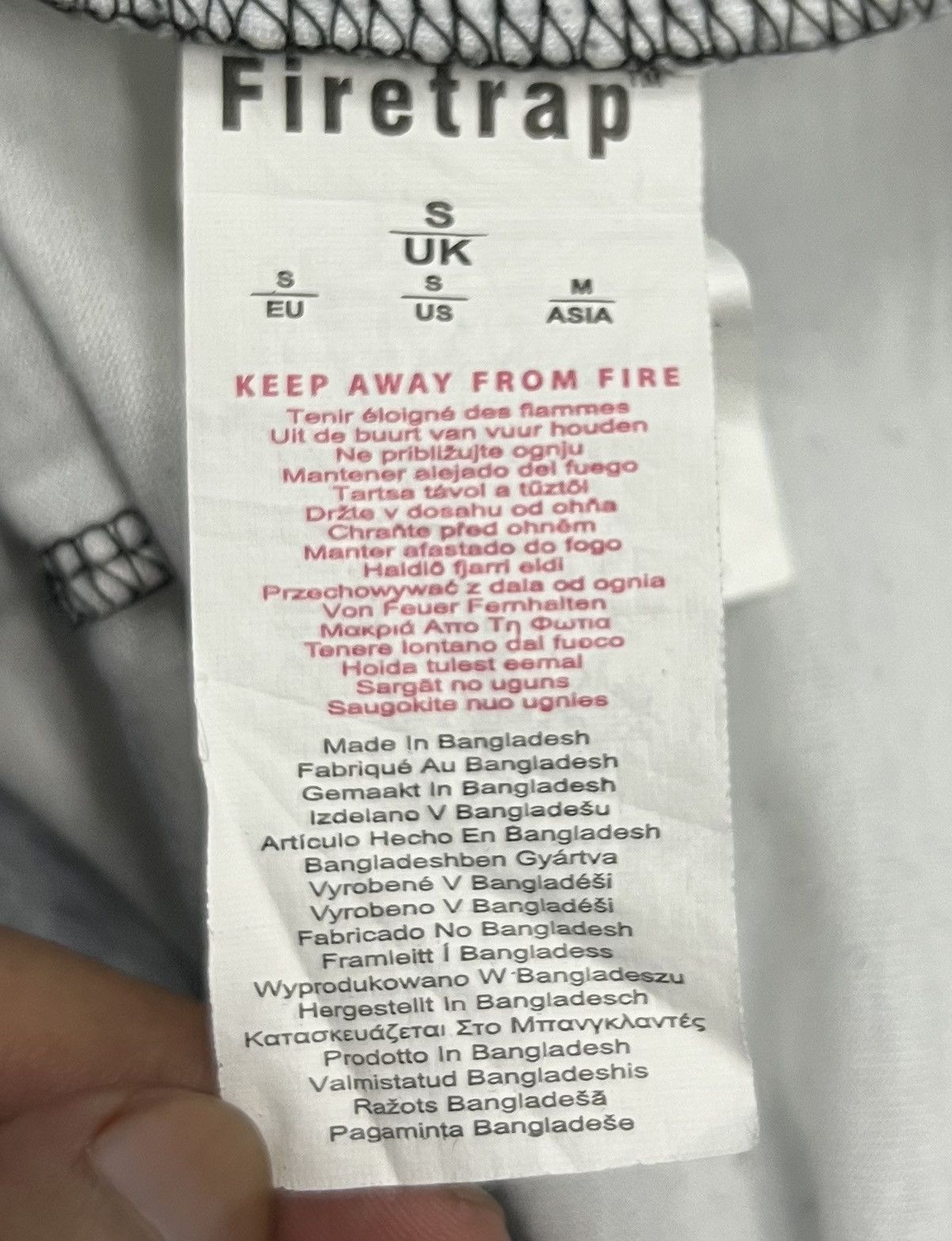 Firetrap × Vintage VINTAGE FIRETRAP 1993 BORN IN LONDON SHIRT Size US S / EU 44-46 / 1 - 10 Thumbnail