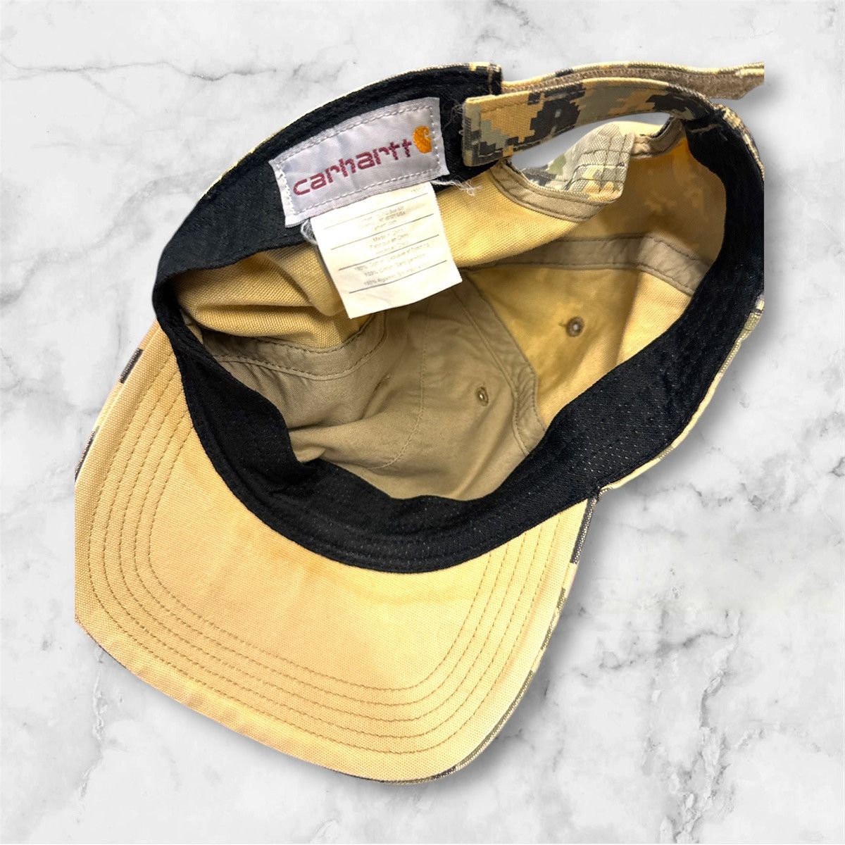 Carhartt × Vintage RARE CARHARTT DIGITAL CAMO HAT Size ONE SIZE - 2 Thumbnail