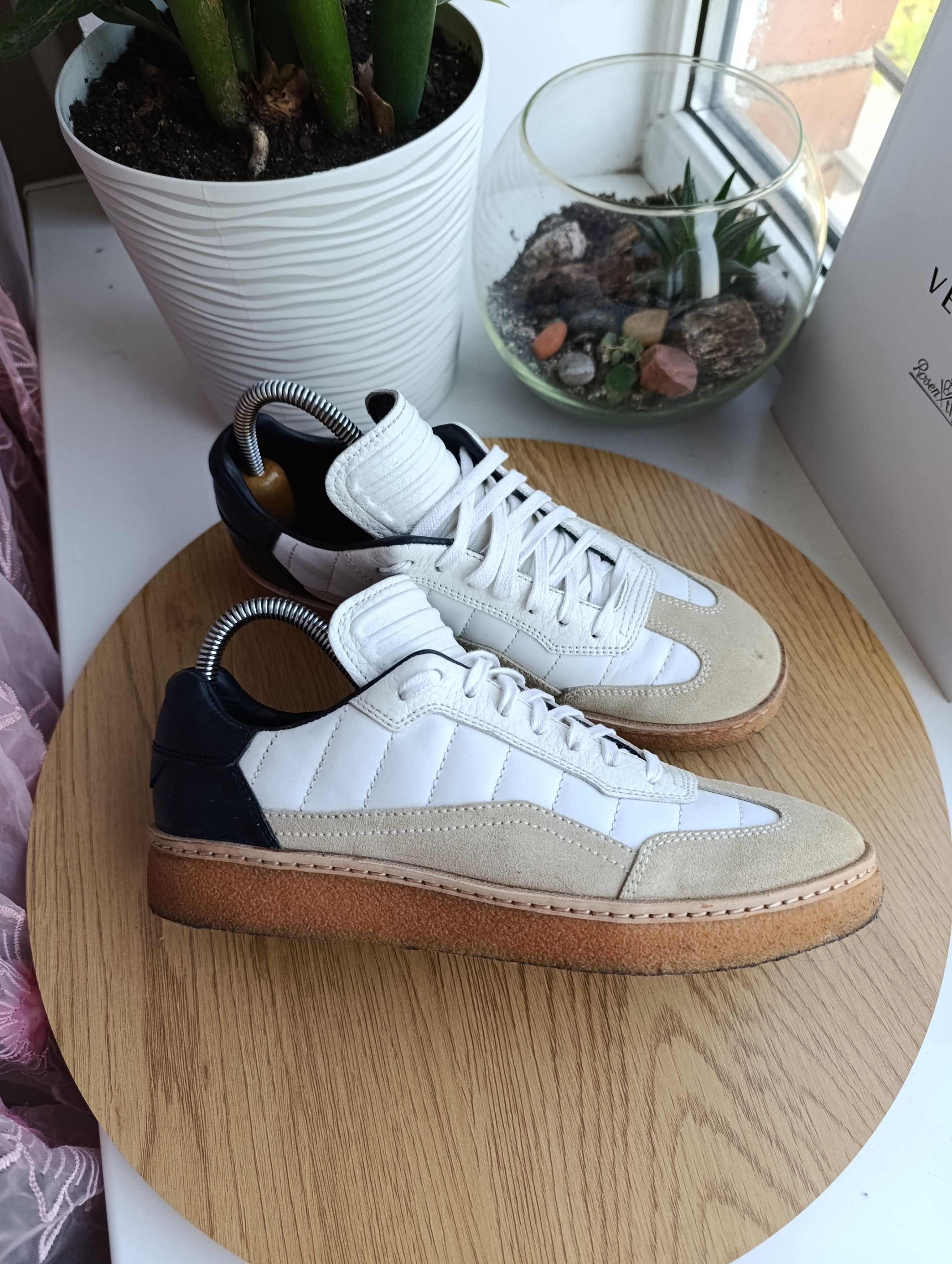 Alexander Wang × Designer Alexander Wang Eden Low Sneaker Black & White Size US 8.5 / IT 38.5 - 2 Thumbnail