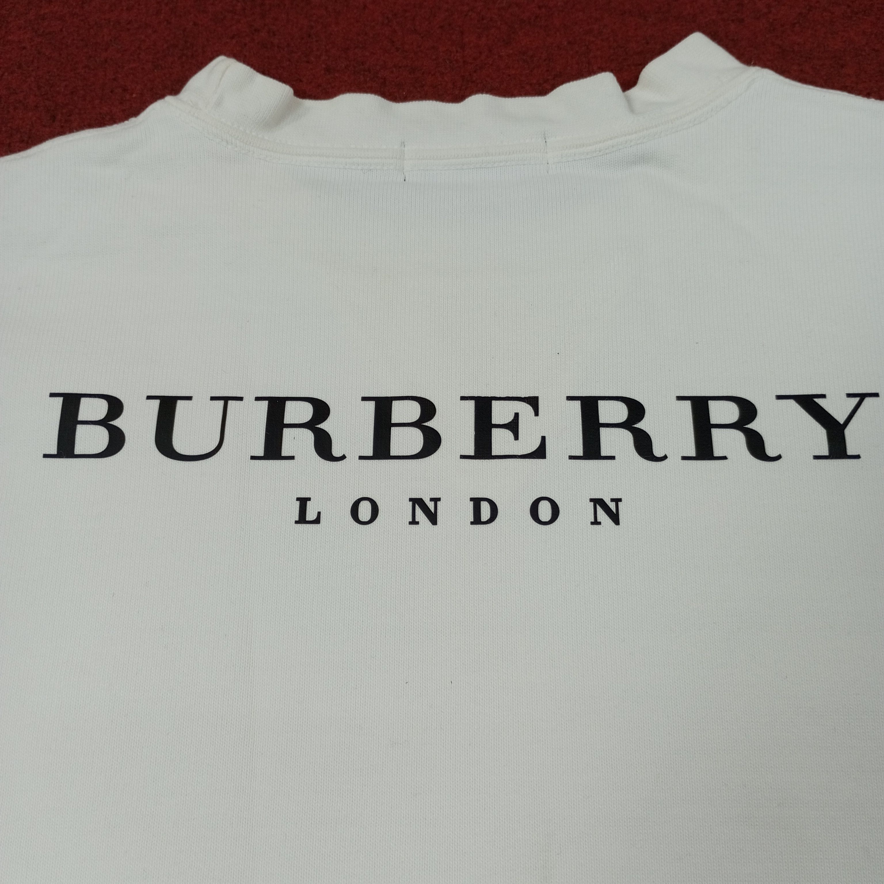 Burberry Burberry London Blue Label Fashion Custom Sweatshirt c248n1 Size US M / EU 48-50 / 2 - 2 Thumbnail