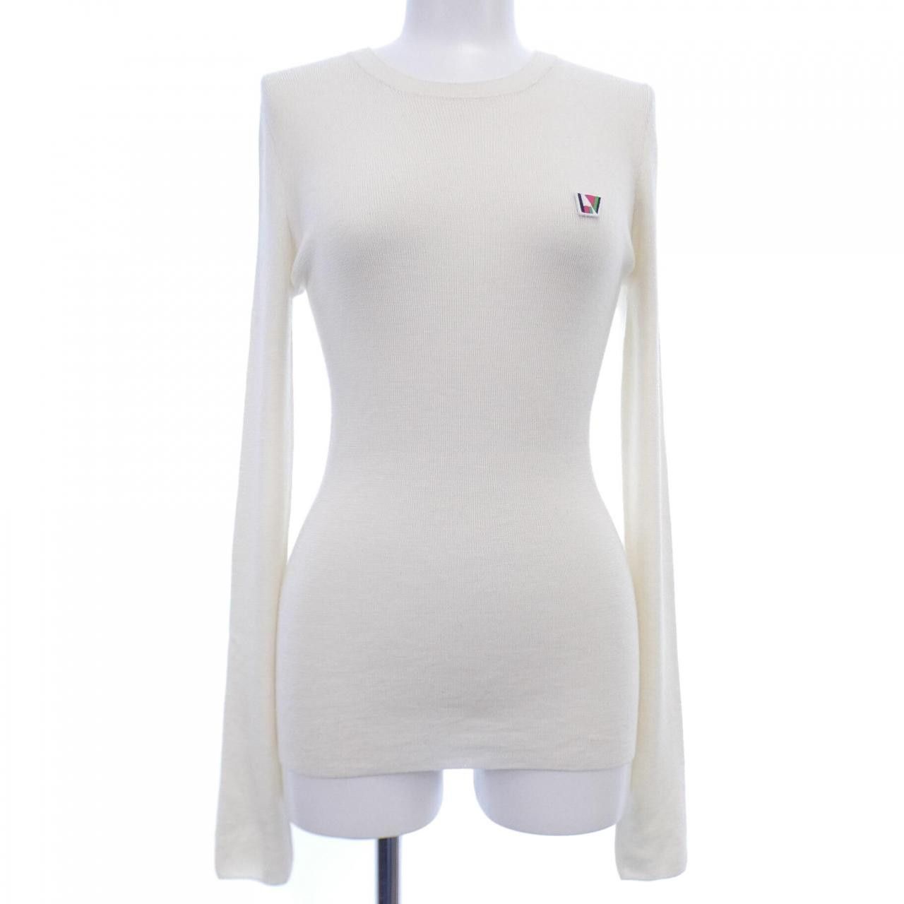Louis Vuitton Louis Vuitton Louis Vuitton Silk Cashmere Knit Others Tops FQKL54IFU DUTY FREE for USA Size ONE SIZE - 1 Thumbnail