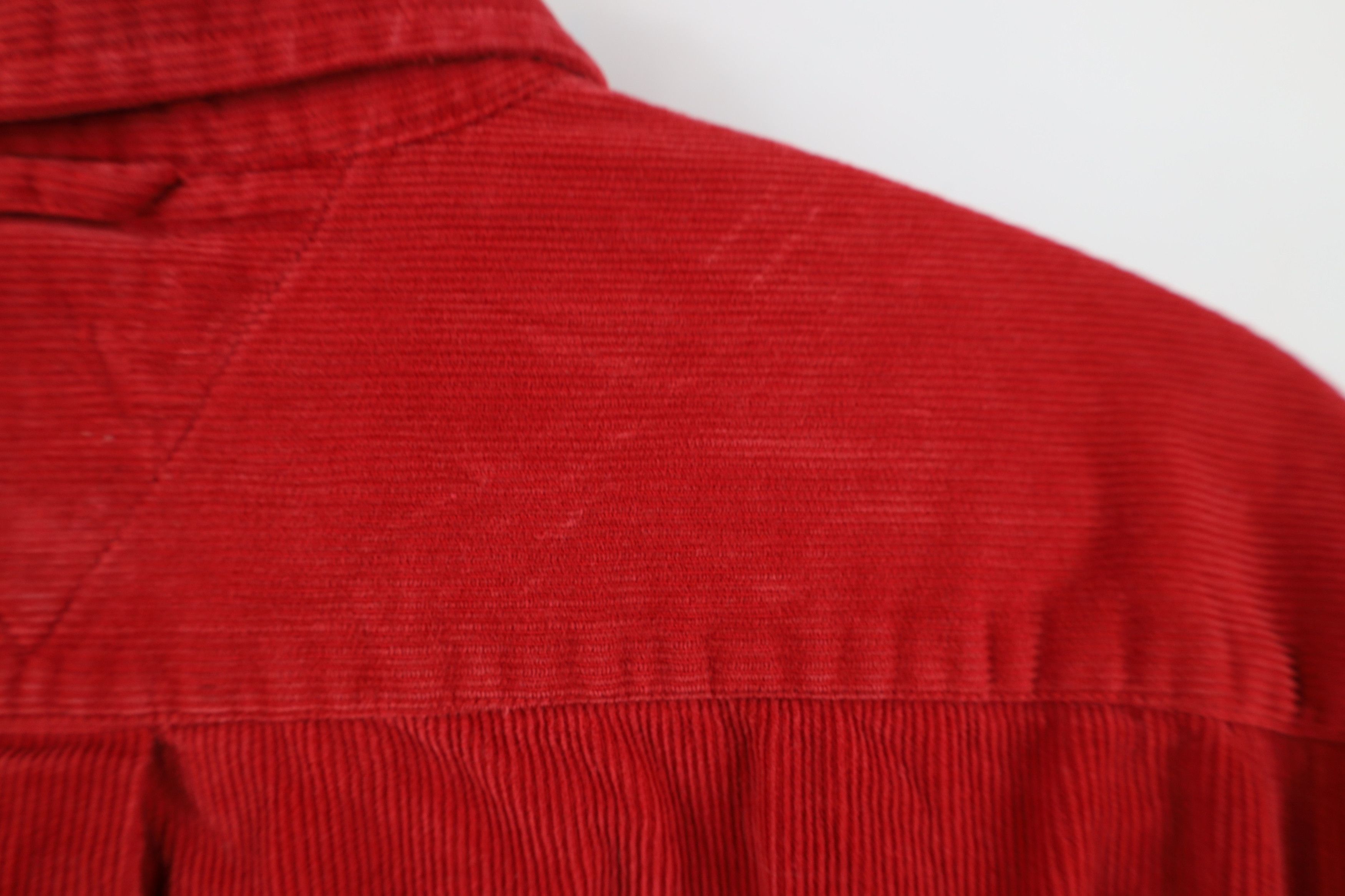 Tommy Hilfiger Vintage 90s Tommy Hilfiger Collared Button Down Shirt Red Size US S / EU 44-46 / 1 - 12 Thumbnail