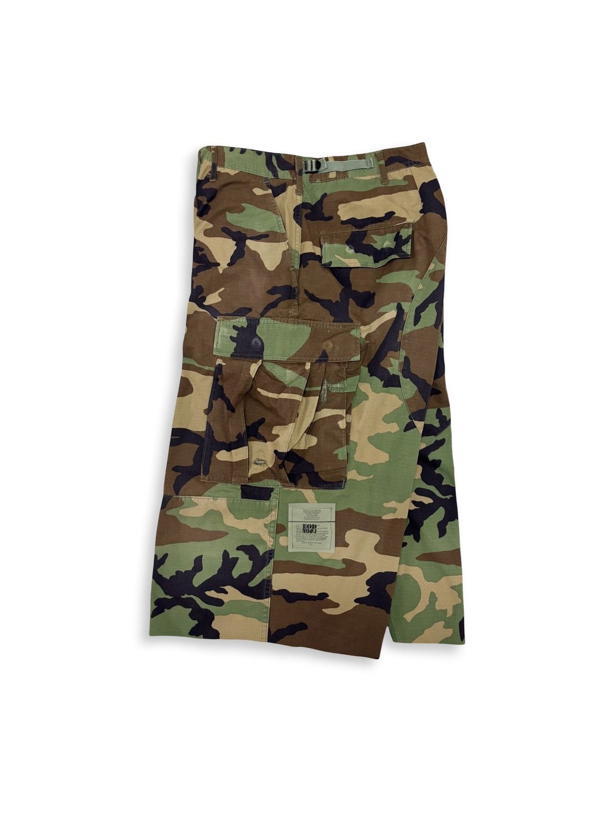 Vintage Woodland BDU Bermuda (Rip Stop) Size US 35 - 3 Thumbnail