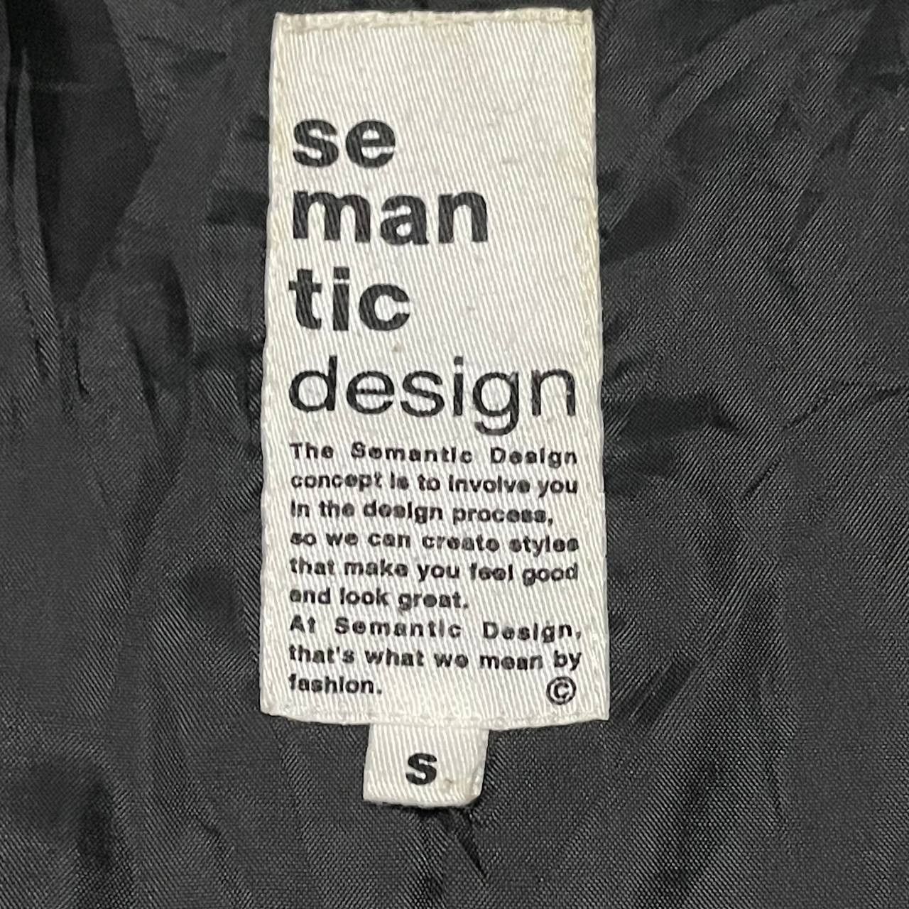 semanticdesign Semantic Design Velvet Coat Size US S / EU 44-46 / 1 - 10 Thumbnail