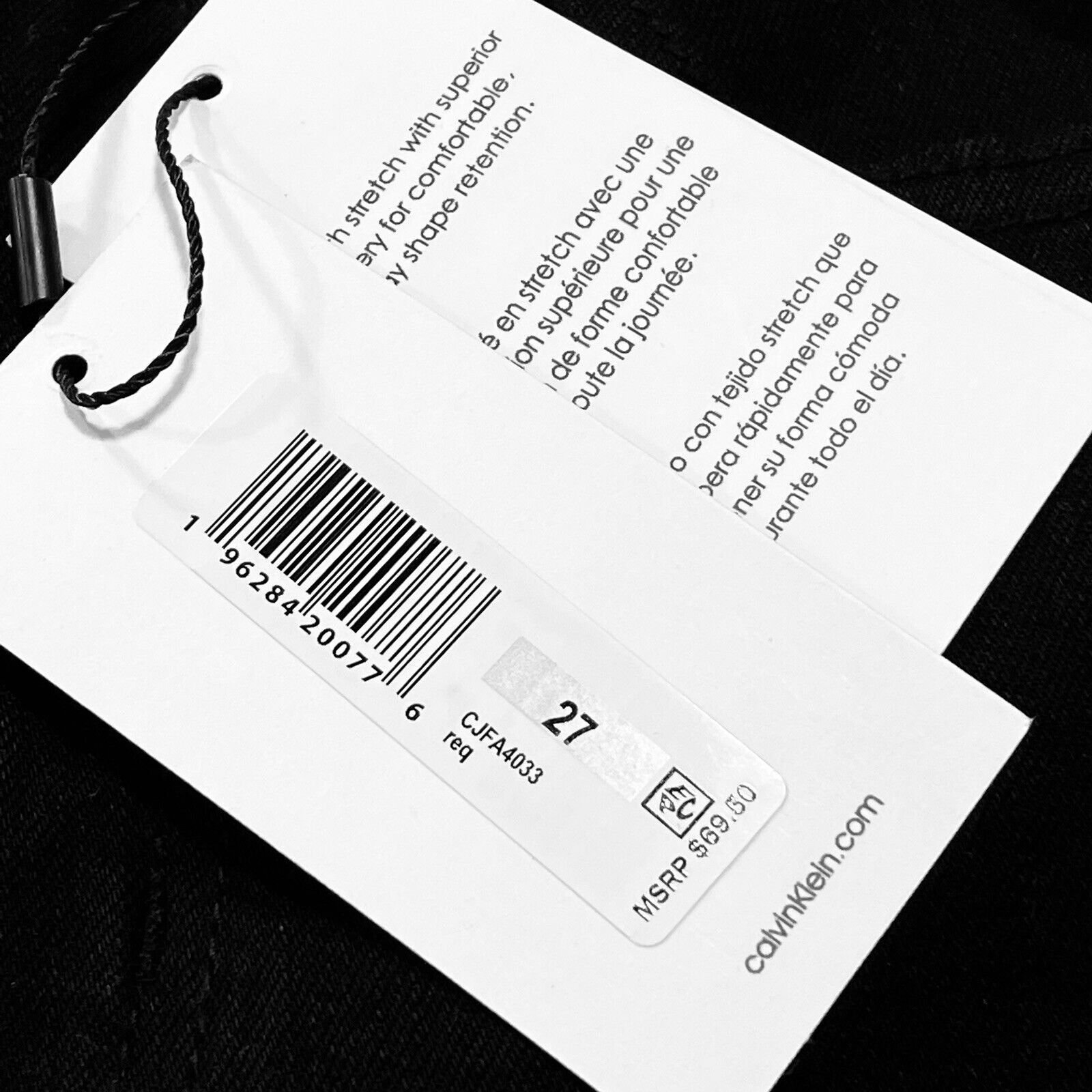 Calvin Klein Calvin Klein Women's High Rise Skinny Fitted Leg Jeans Size Size 27" / US 4 / IT 40 - 12 Thumbnail