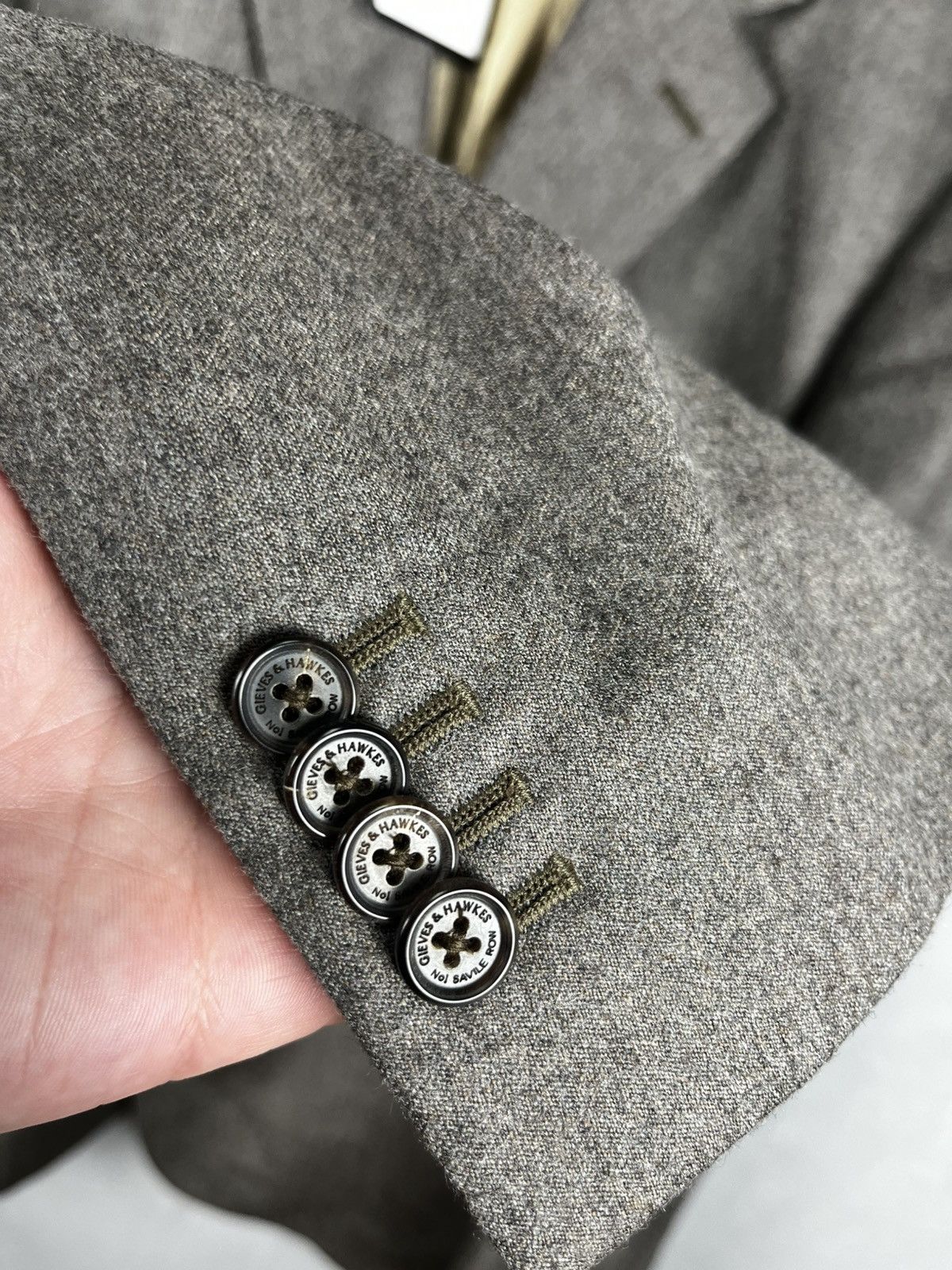 Gieves & Hawkes GIEVES & HAWKES blazer jacket Size 48L - 6 Thumbnail