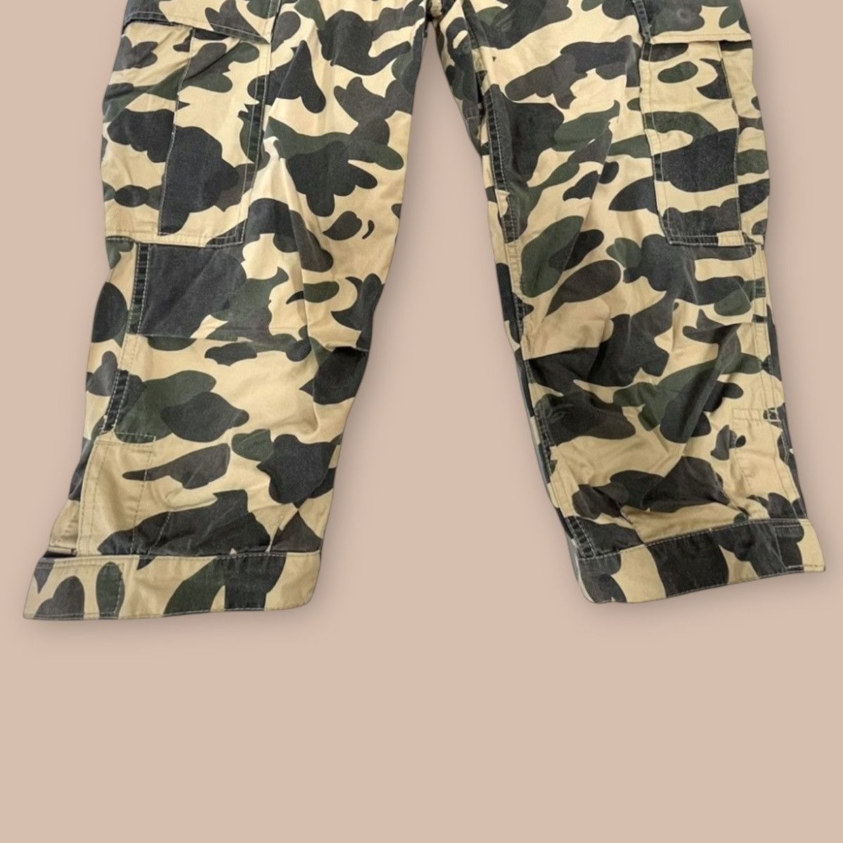 Bape Bape 1st Camo 6 Pocket Cropped Pants Size US 34 / EU 50 - 8 Thumbnail