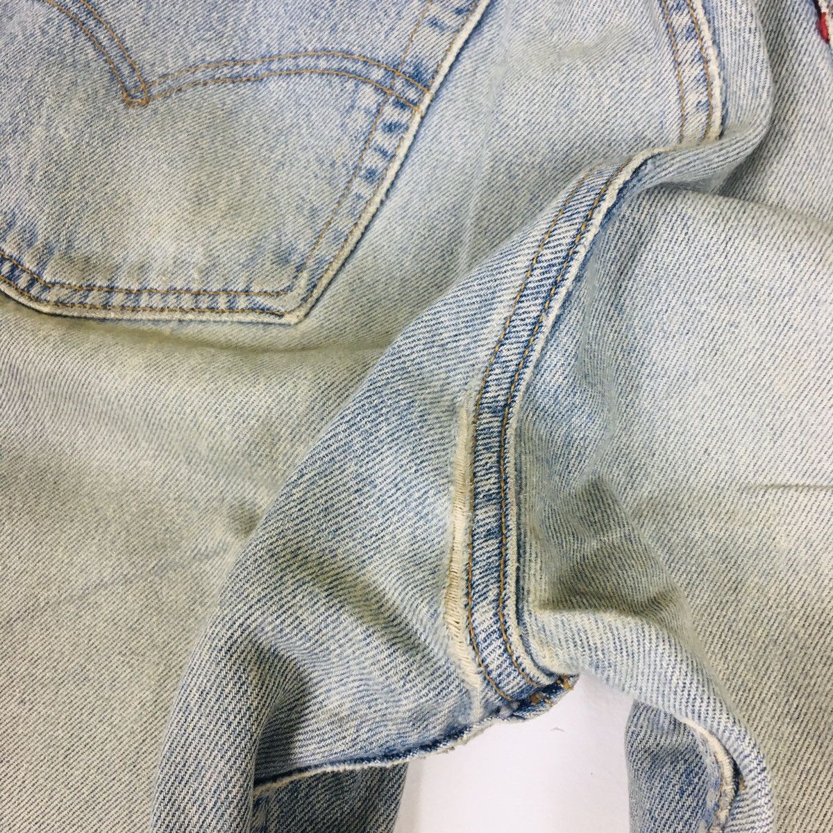 Levi's Vintage Clothing Vintage 90s Levi’s 501 Distress Size US 38 / EU 54 - 7 Thumbnail