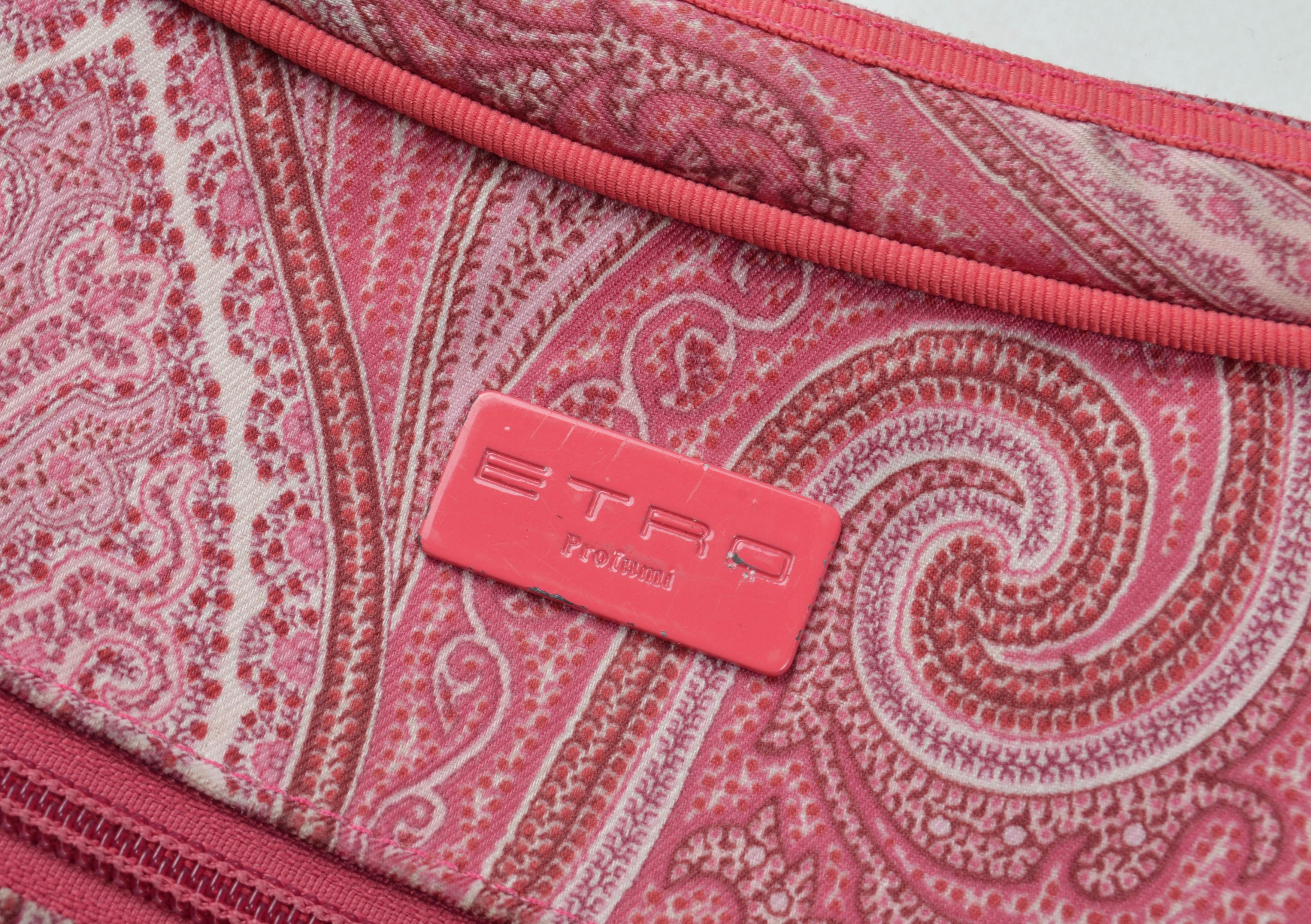 Designer × Etro Etro Profumi Paisley Pink Shoulder/Crossbody Bag Size ONE SIZE - 5 Thumbnail