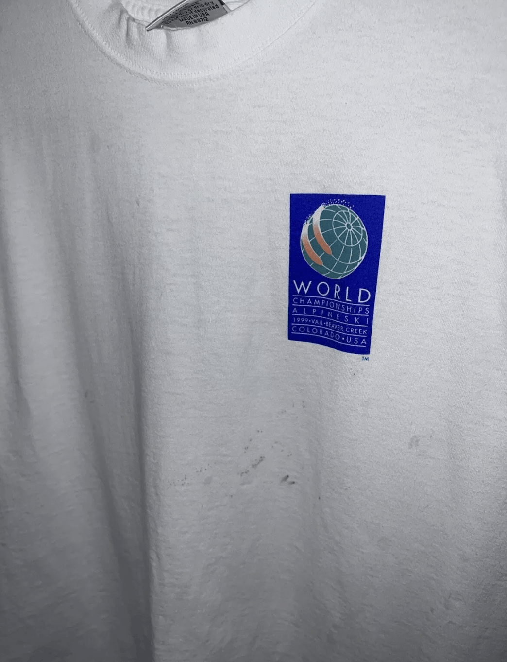 Vintage 90s Alpine Ski World Championship Tee Size Small Size US S / EU 44-46 / 1 - 2 Thumbnail