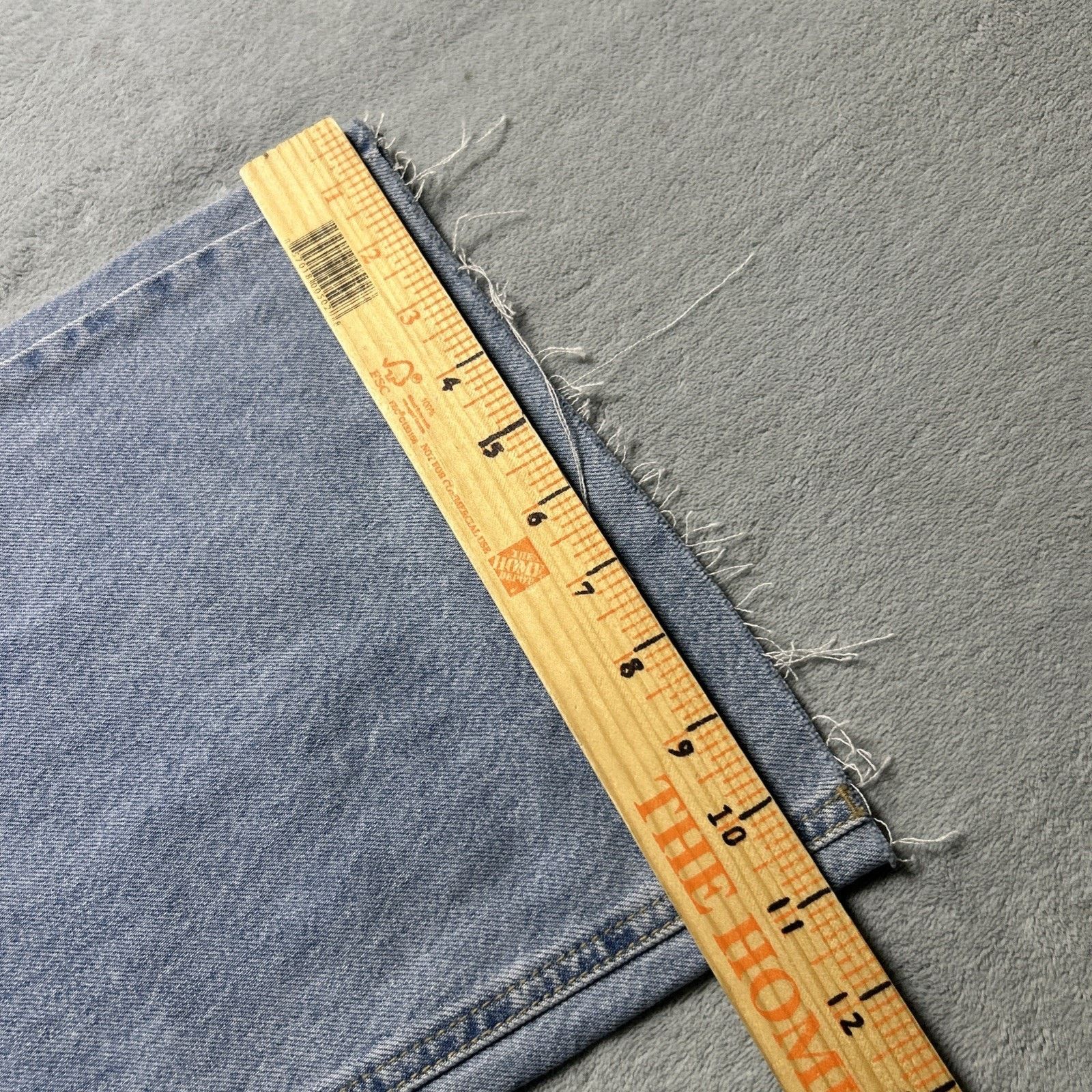 Levi's Beyond Baggy Jeans Womens 13 34x34 Wide Hamilton Raw Loose Size 34" / US 12 / IT 48 - 14 Thumbnail