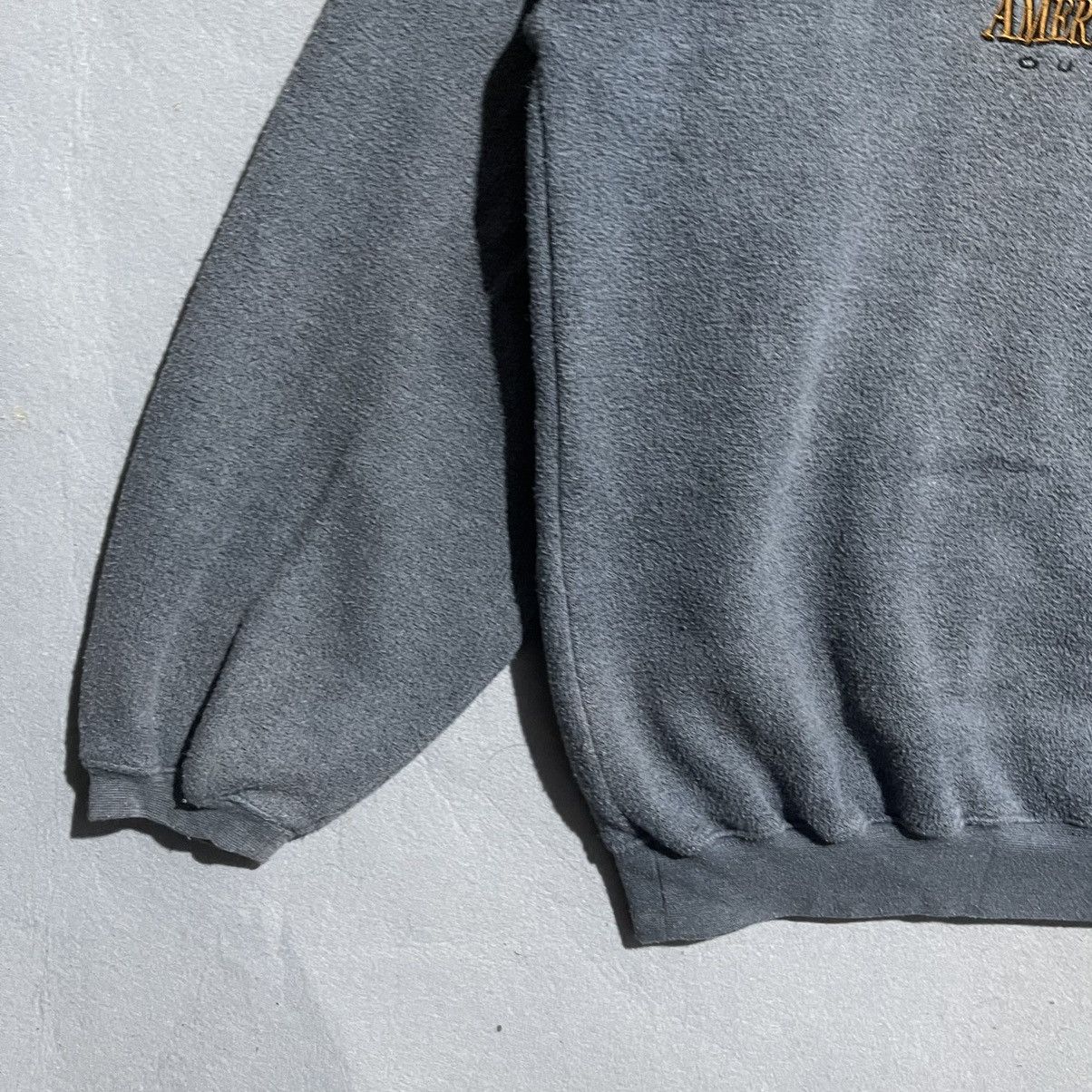 Designer Vintage 90s American Wildlife Collection Gray Sweatshirt Size US M / EU 48-50 / 2 - 4 Thumbnail