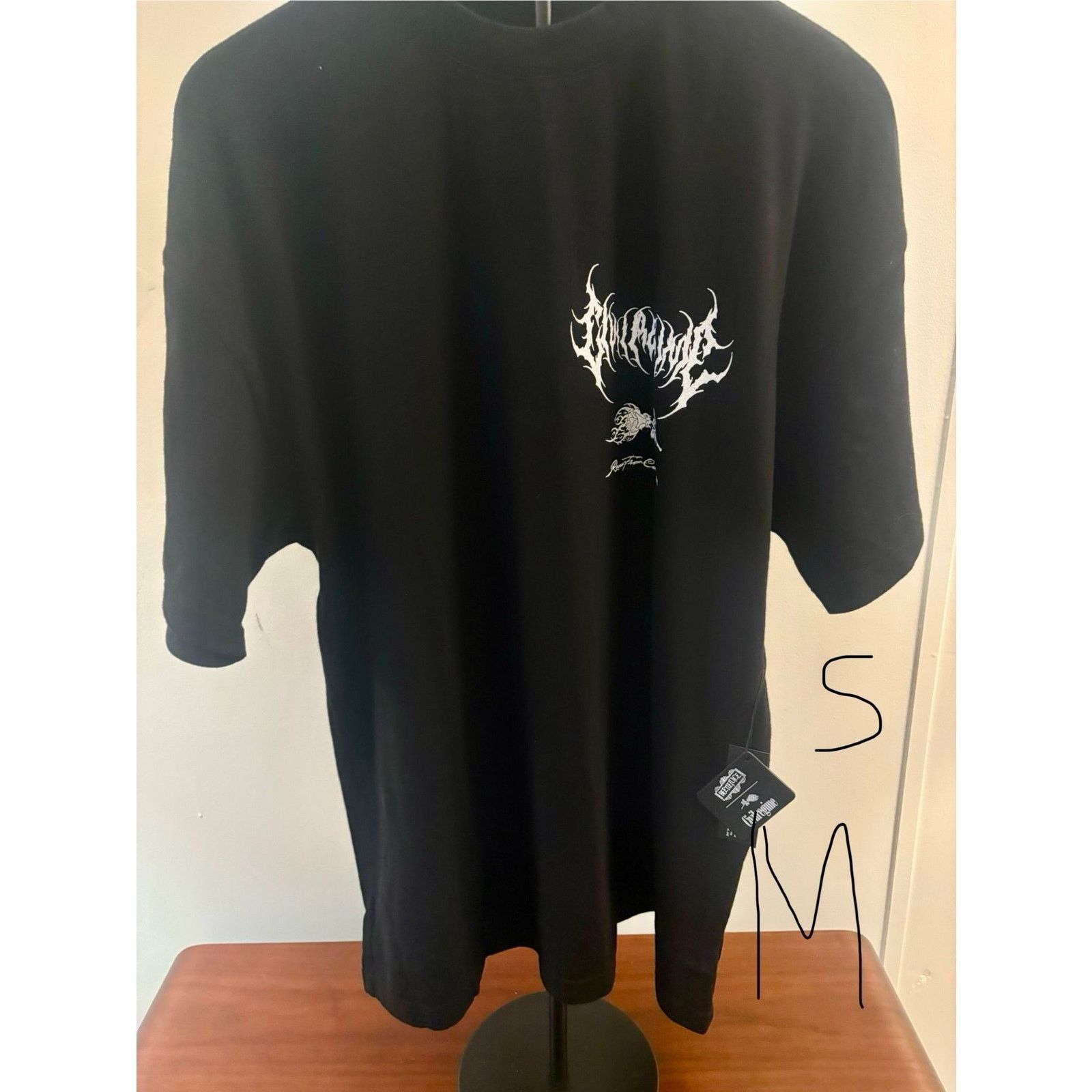 Civil Regime SZ S - NWT BLK Beetlejuice Civil Tee Size US S / EU 44-46 / 1 - 2 Thumbnail