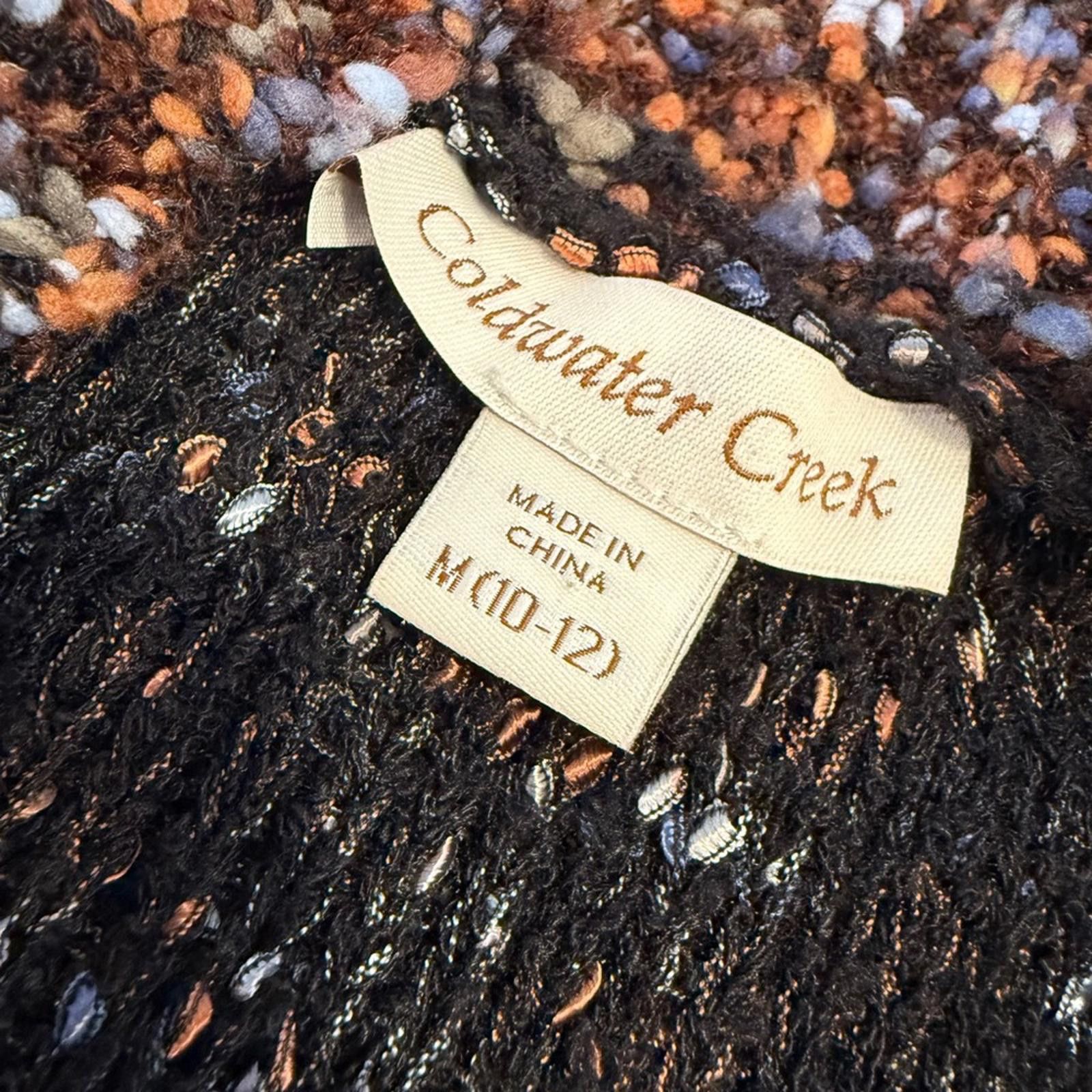 Coldwater Creek Coldwater Creek boho long line chunky cardigan SZ M Size M / US 6-8 / IT 42-44 - 6 Thumbnail