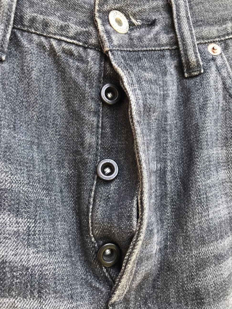 Japanese Brand × Sanca Cropped sanca denim half selvedge sashiko pattern Size US 32 / EU 48 - 6 Thumbnail