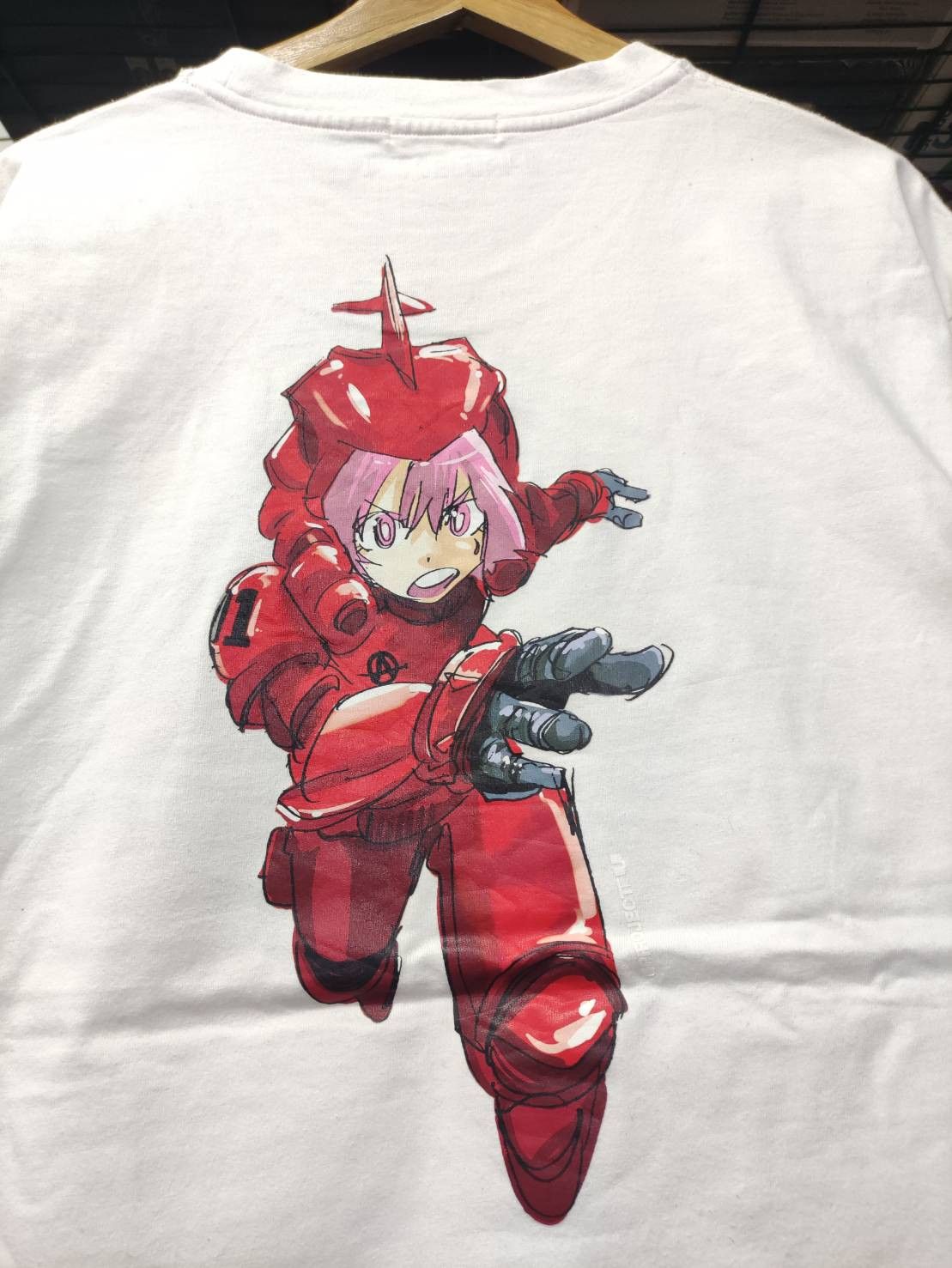 Anime Rare! Moussy Project U × Jun Inagawa "Otaku Killer" T-Shirt Size US L / EU 52-54 / 3 - 9 Thumbnail